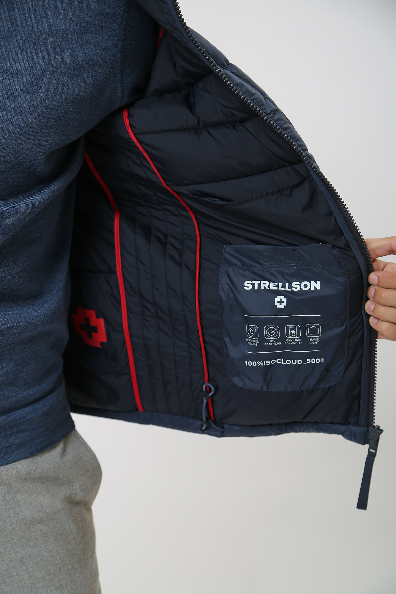 30038828_10015866 Куртка Strellson Синий