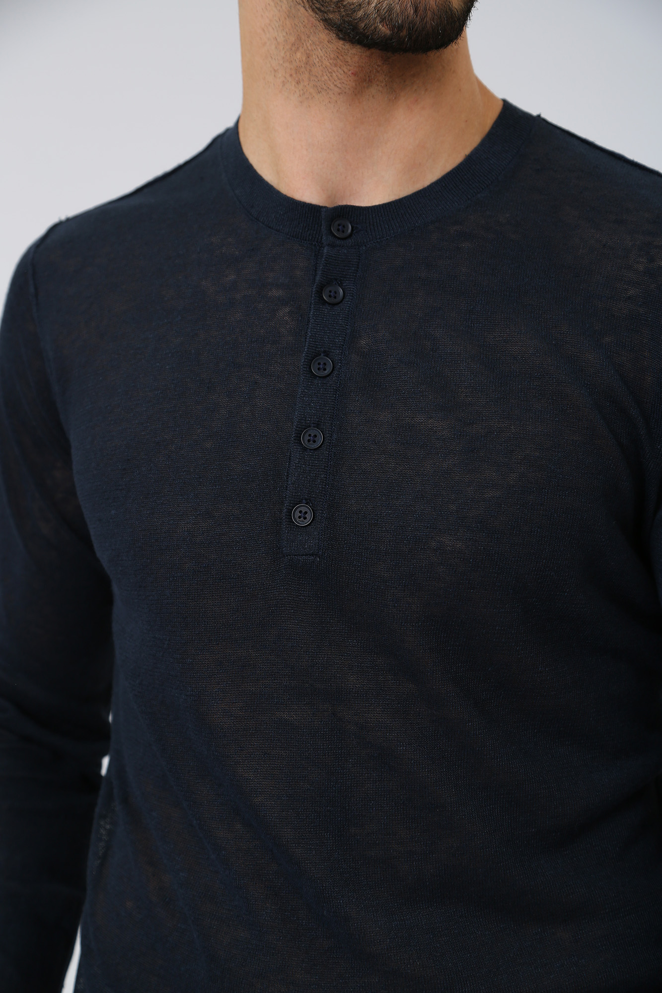 532305_655045 Лонгслив Karl Lagerfeld Синий