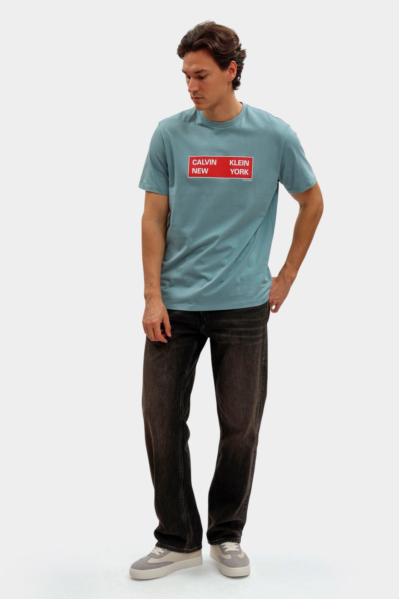 LV04RD816G Футболка Calvin Klein Jeans Голубой