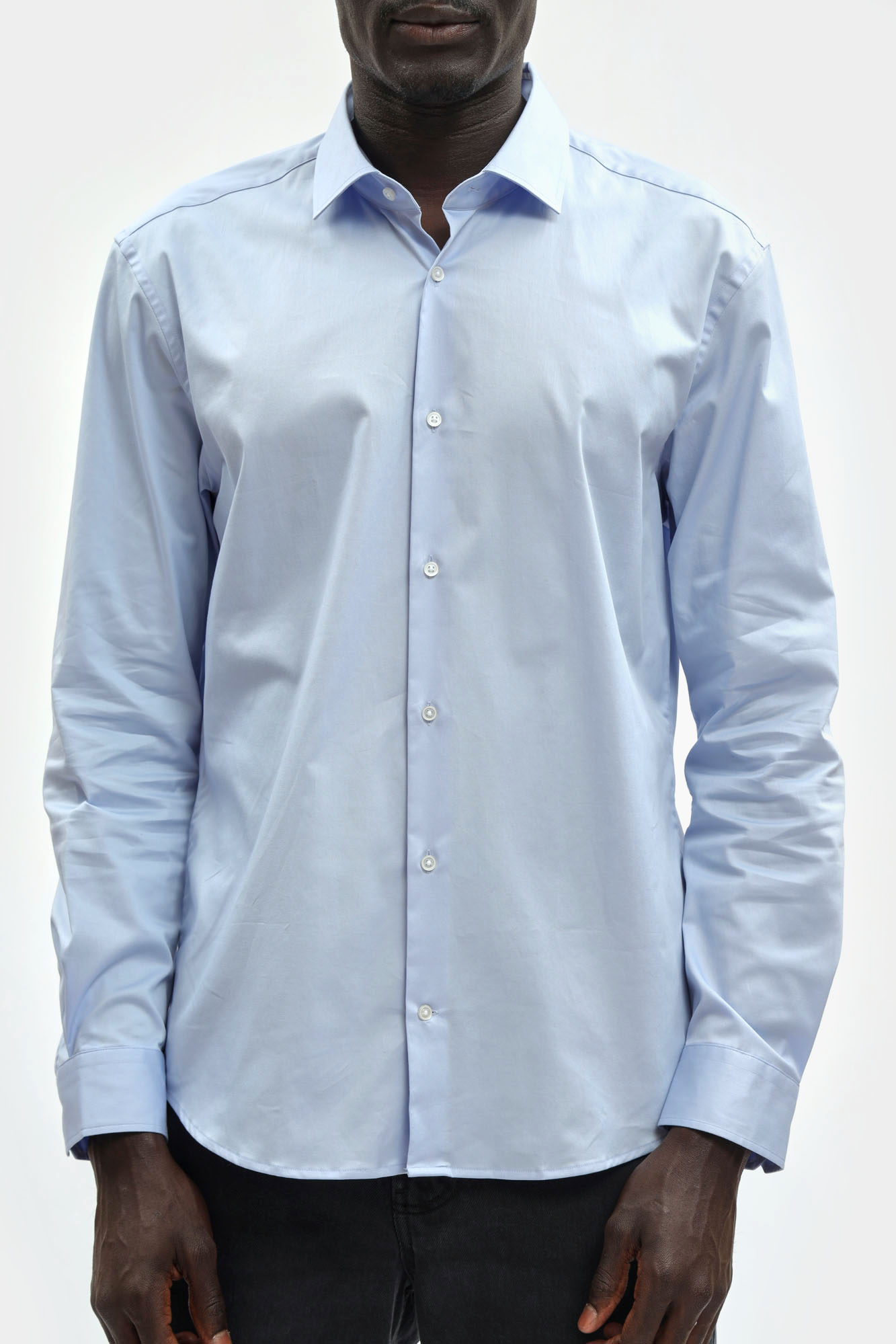 30048340_10020463 Рубашка Strellson Голубой