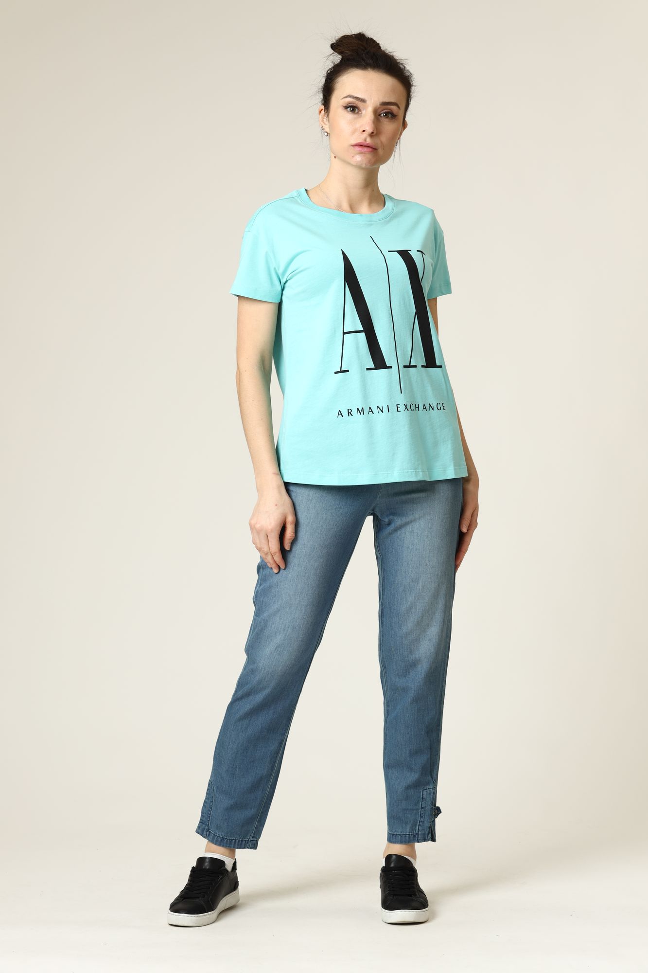 8NYTCX_YJG3Z футболка armani exchange 