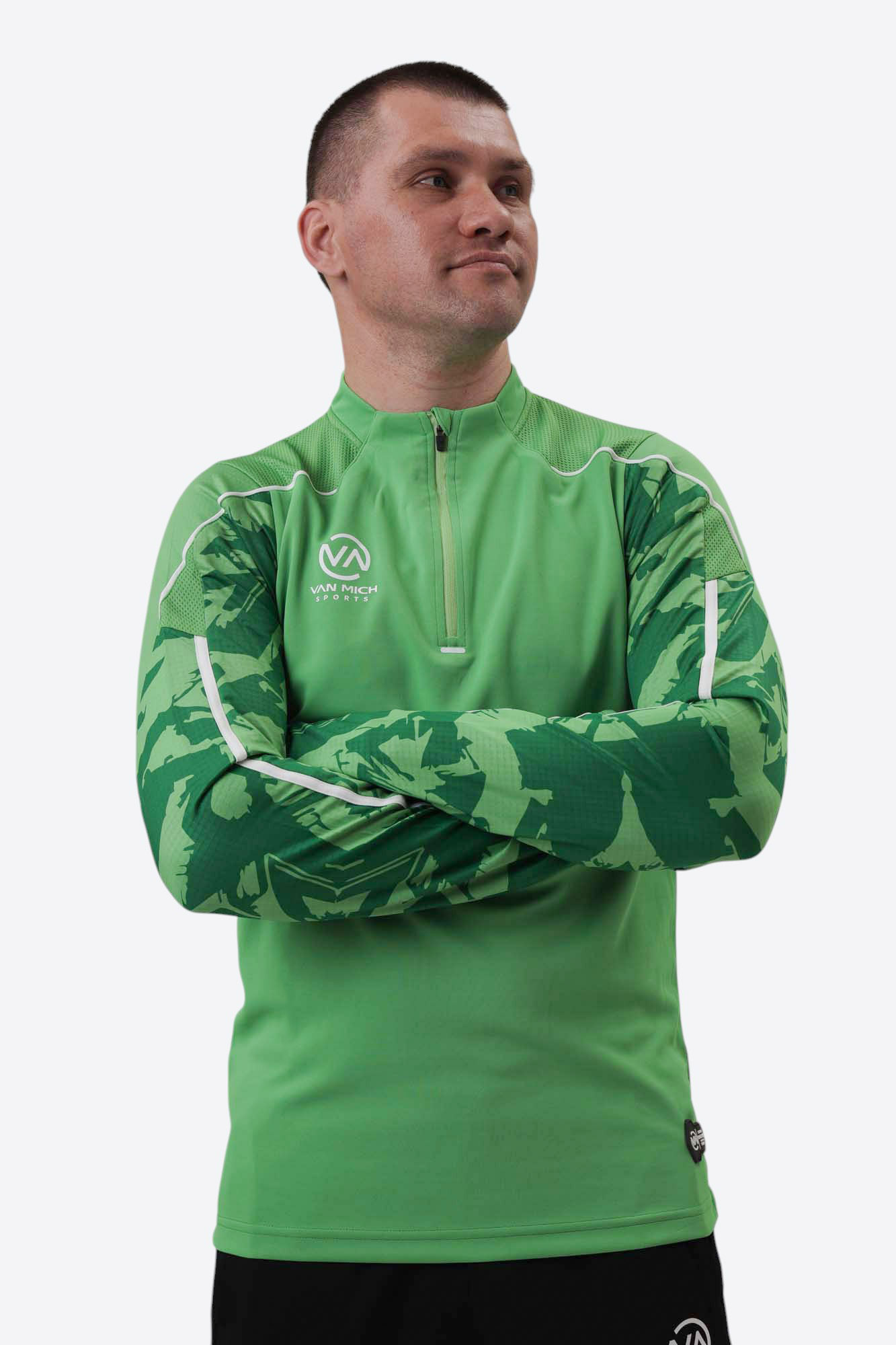 IND3702 Джемпер тренировочный Van Mich Sports Зеленый