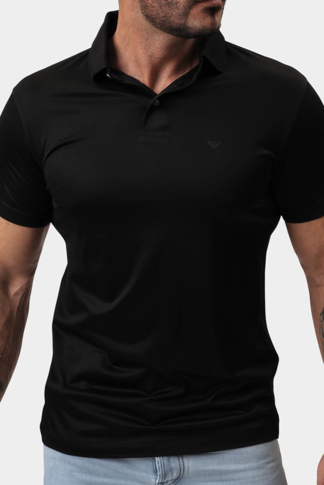 8N1F98_1JUVZ Поло Emporio Armani Черный