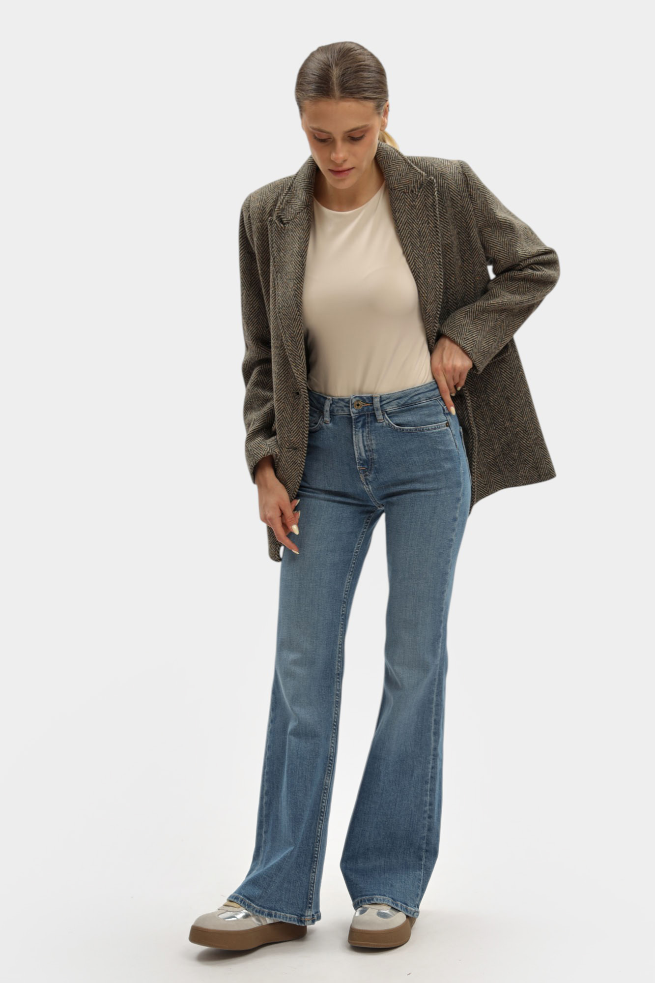 PL2050803VA брюки джинсовые pepe jeans 