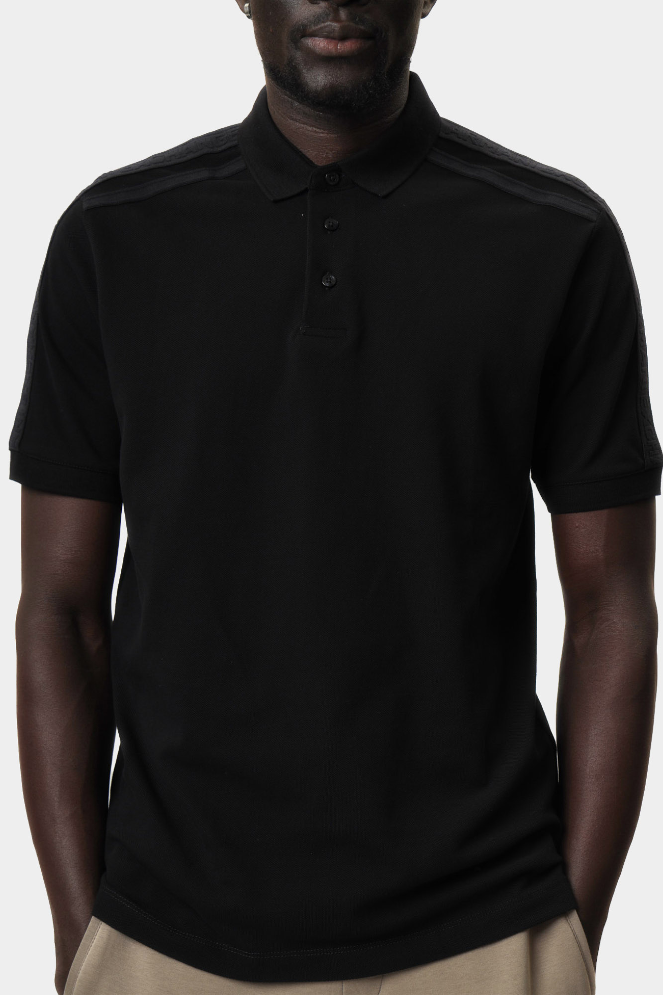 XM000307_AF10366 Поло Armani Exchange Черный