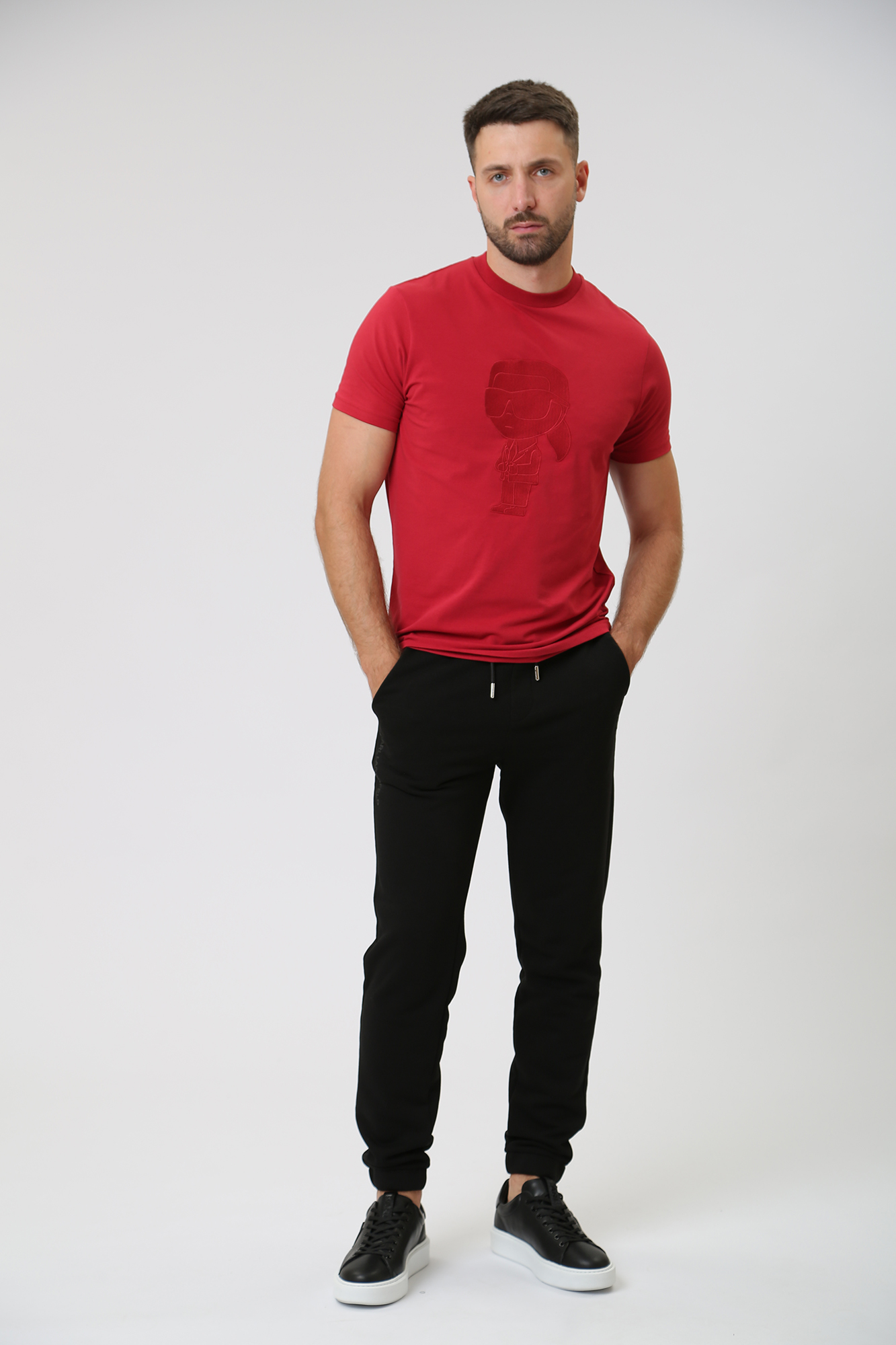 534221_755421 Футболка Karl Lagerfeld Красный