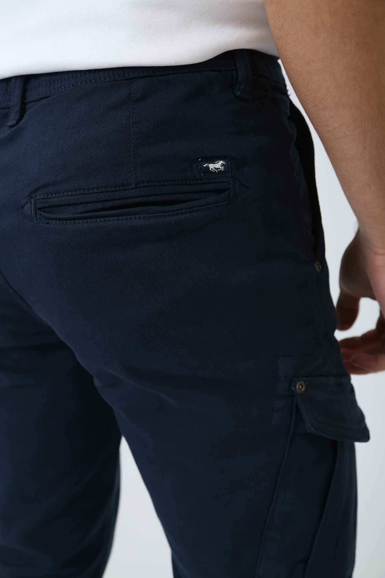 1013416 Брюки Mustang Синий