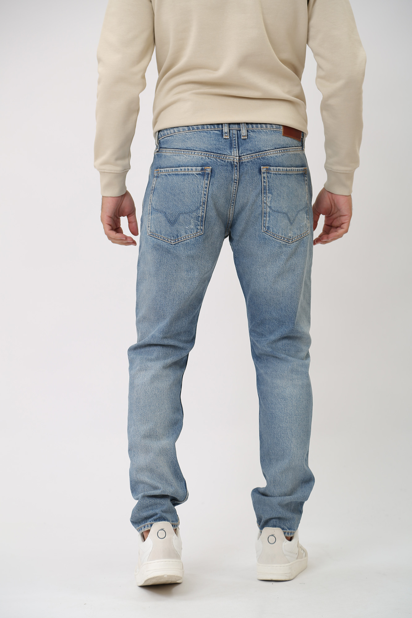 PM207392RH1 Джинсы TAPERED JEANS  Pepe Jeans Голубой