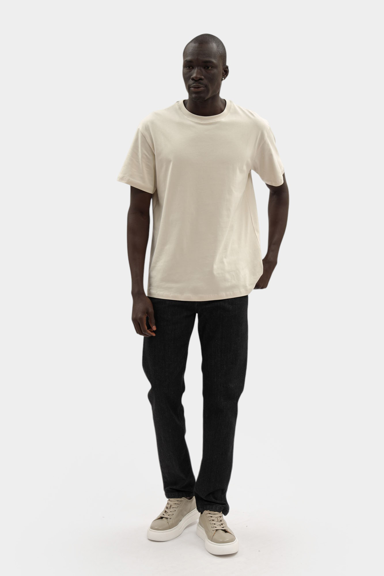 Футболка Bikkembergs Бежевый