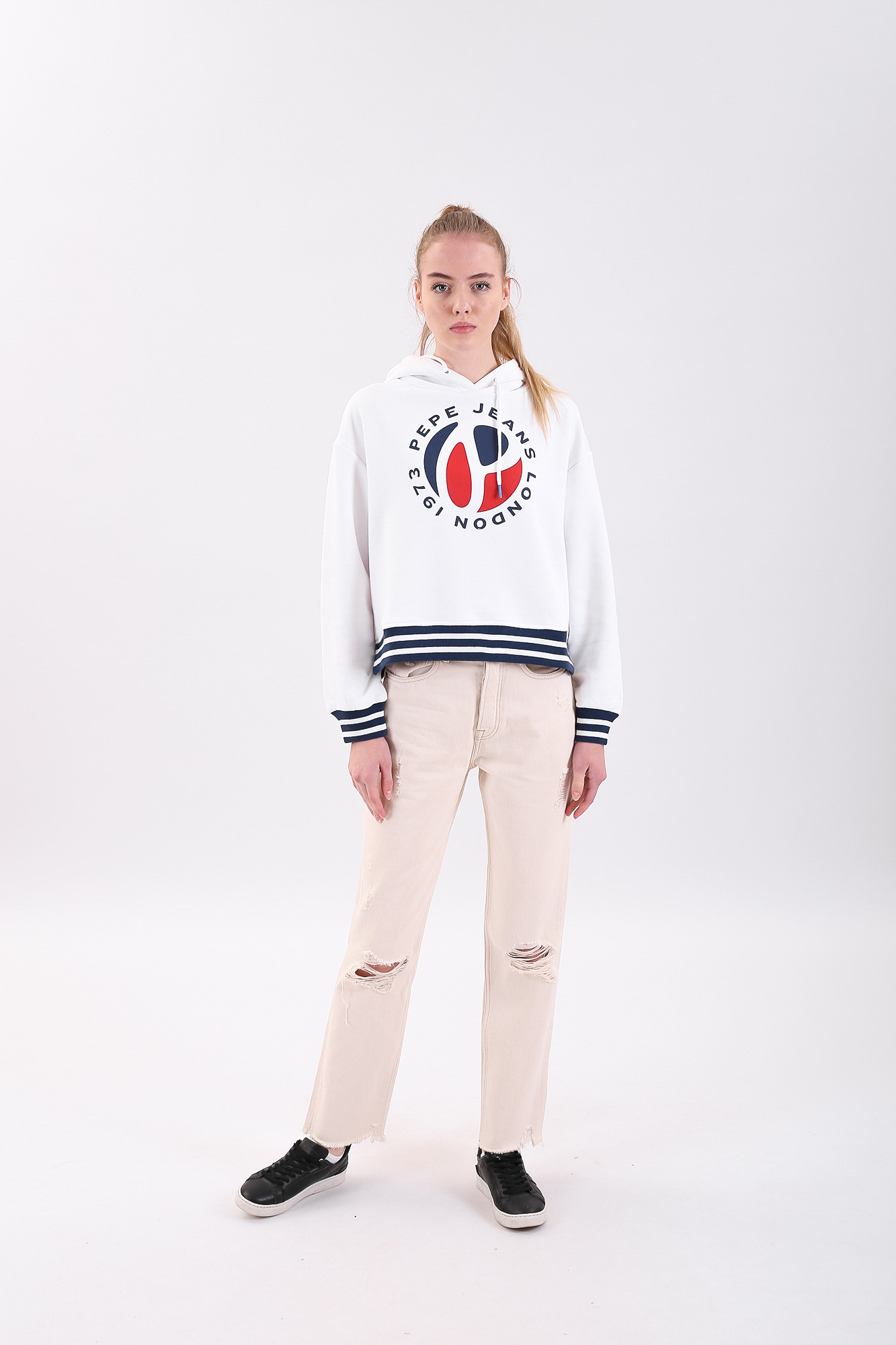 PL204247 джинсы celyn ecru pepe jeans 