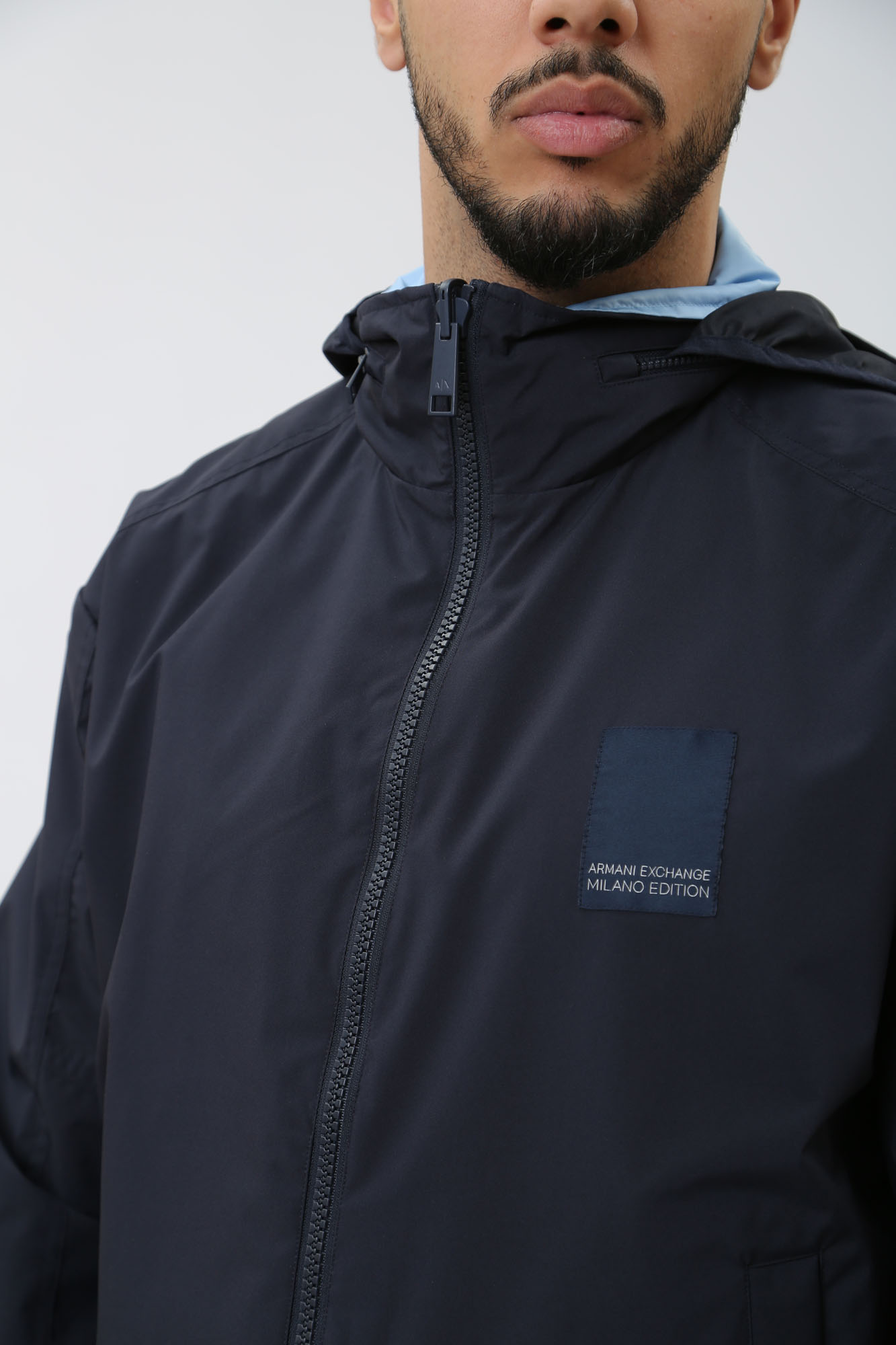 3DZB06_ZNB7Z Ветровка двусторонняя Armani Exchange Синий