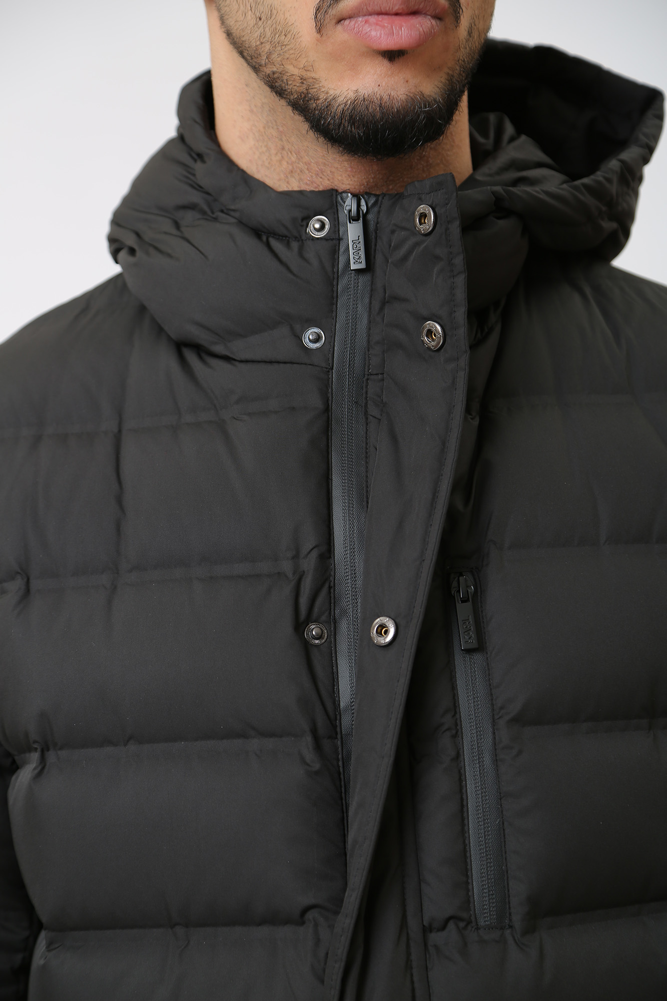 534593_505028 Куртка пуховая Karl Lagerfeld Черный