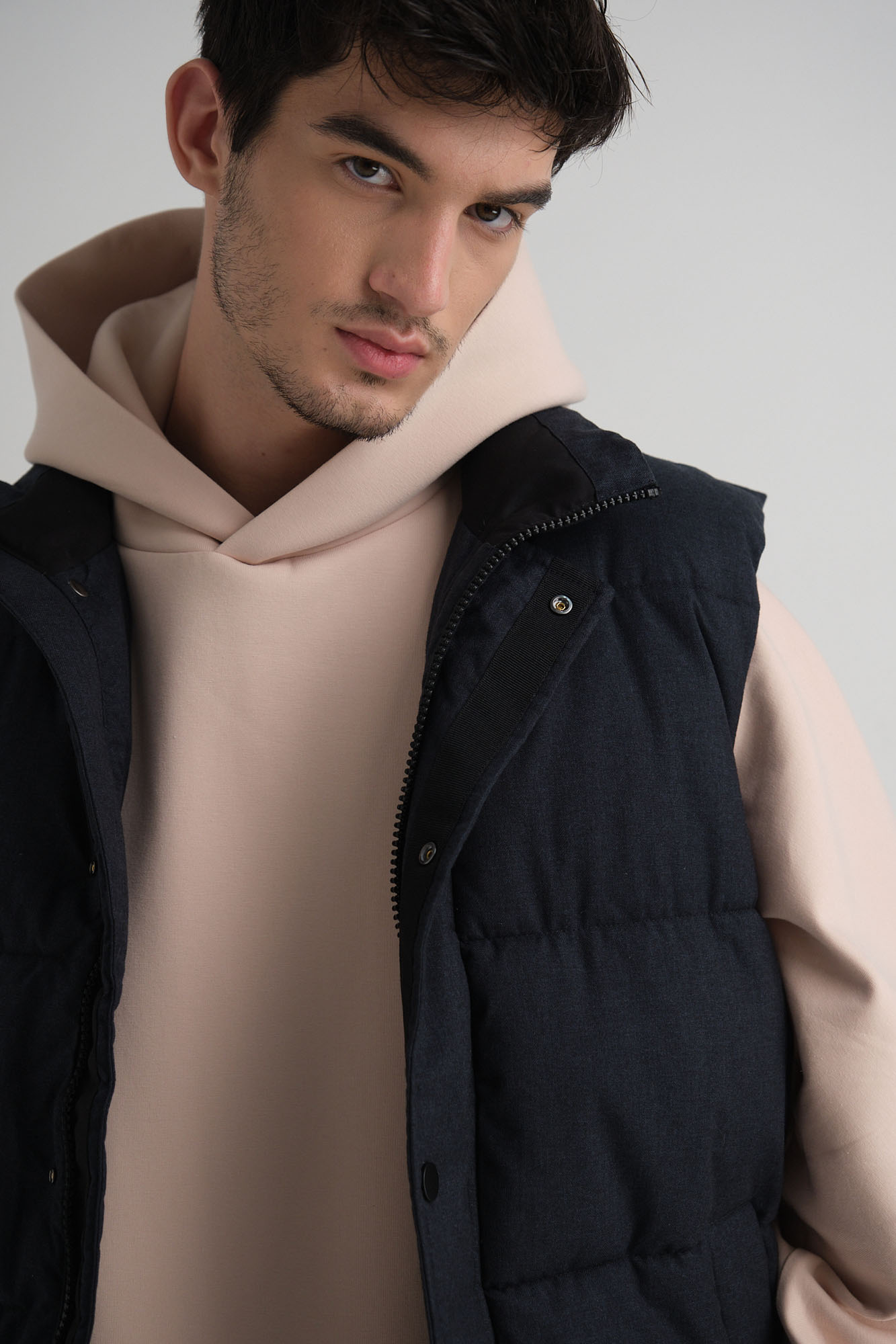 M232B6723501420 Жилет The Hills Синий