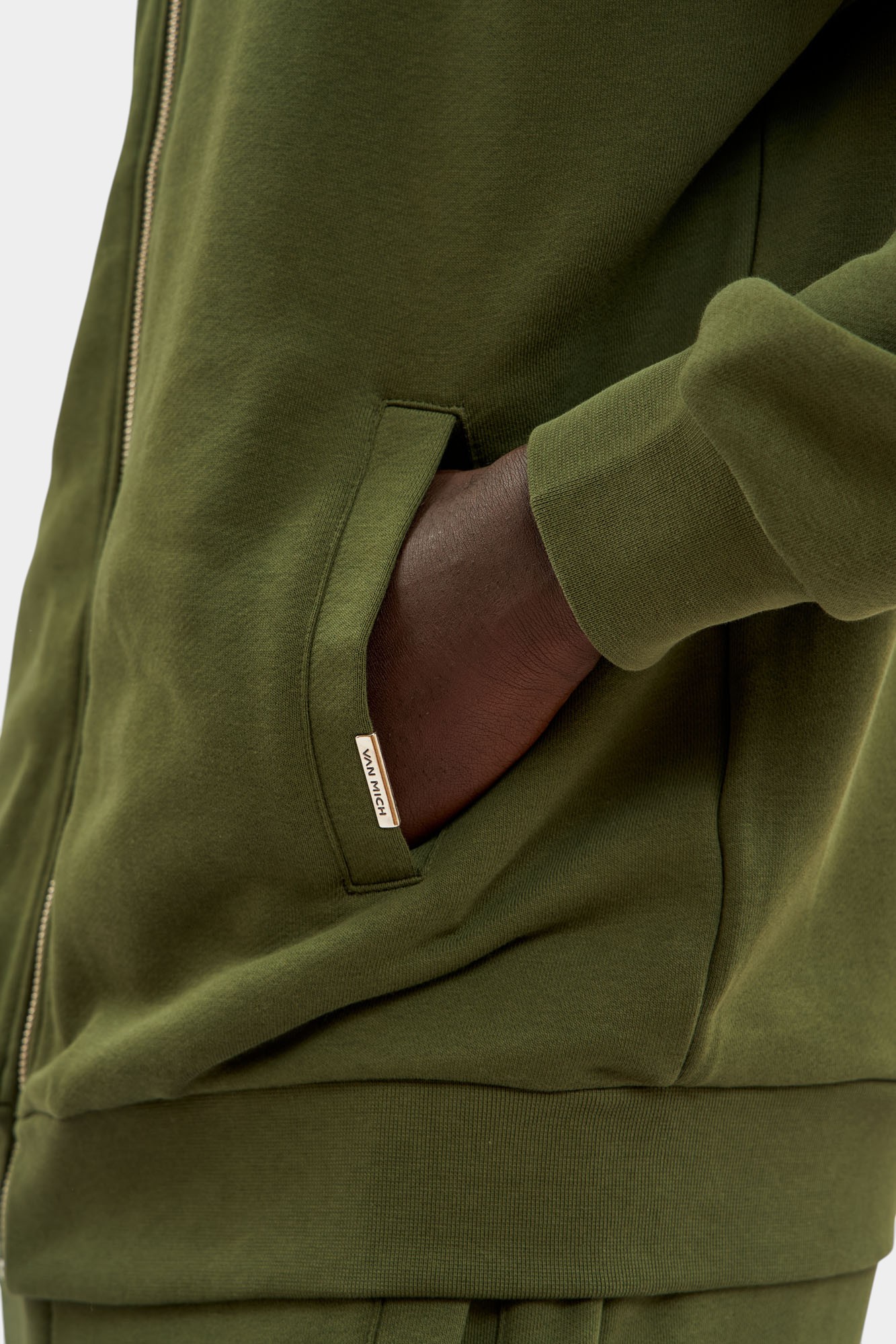 VM-ERK-20-589 Толстовка Van Mich Зеленый