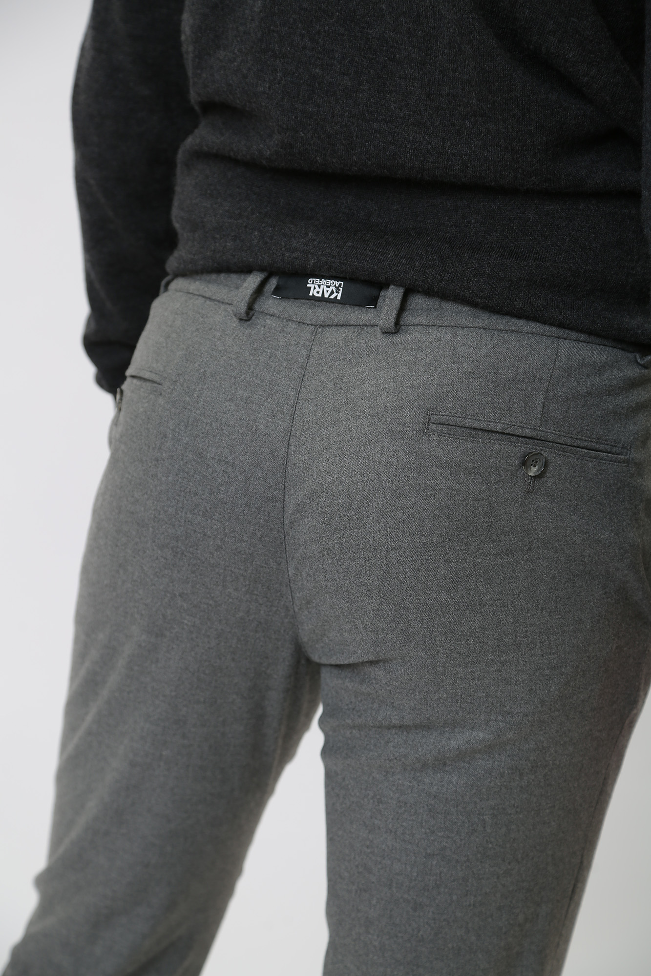 534026_255056 Брюки Karl Lagerfeld Серый