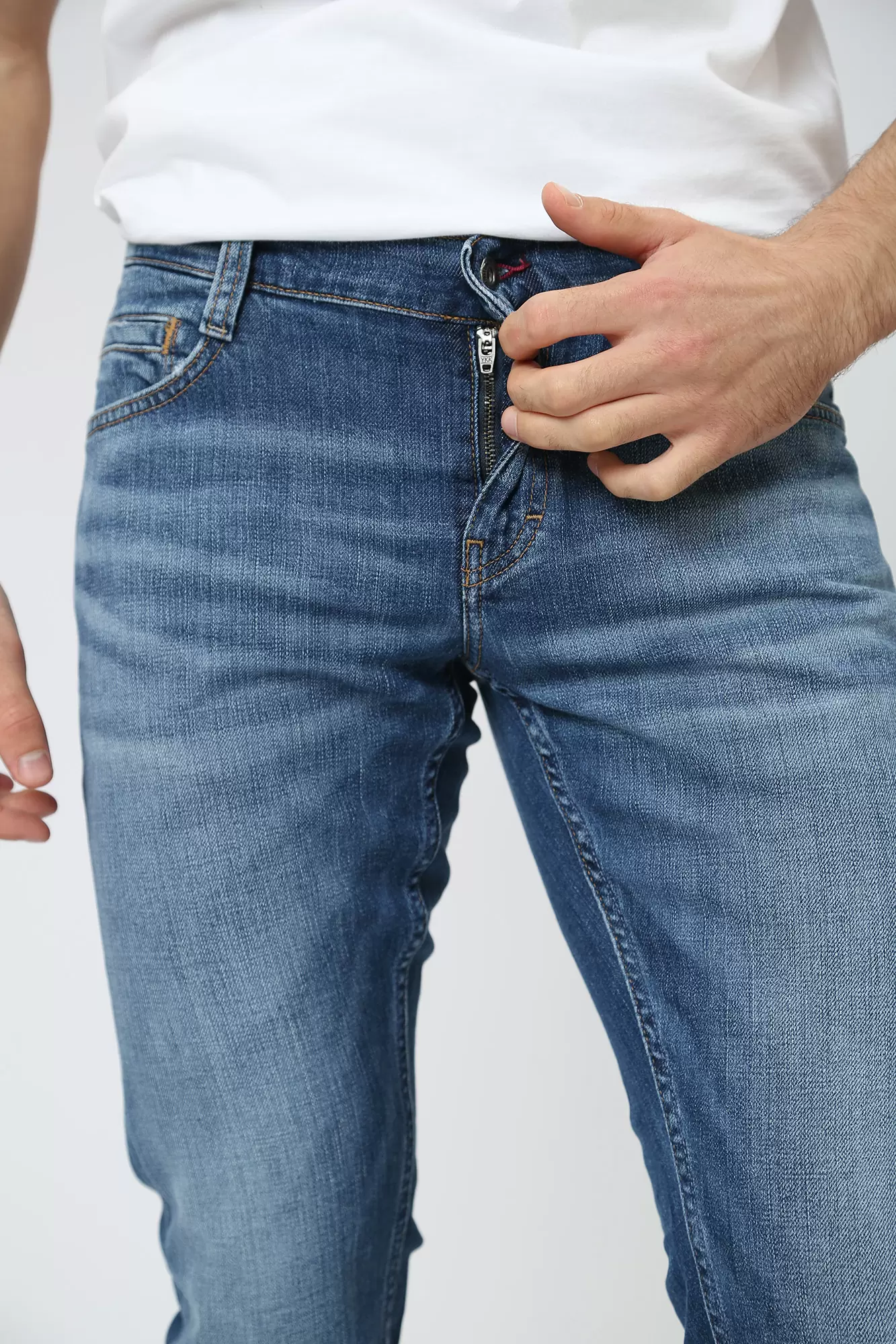 3116-5111 Джинсы Mustang Голубой