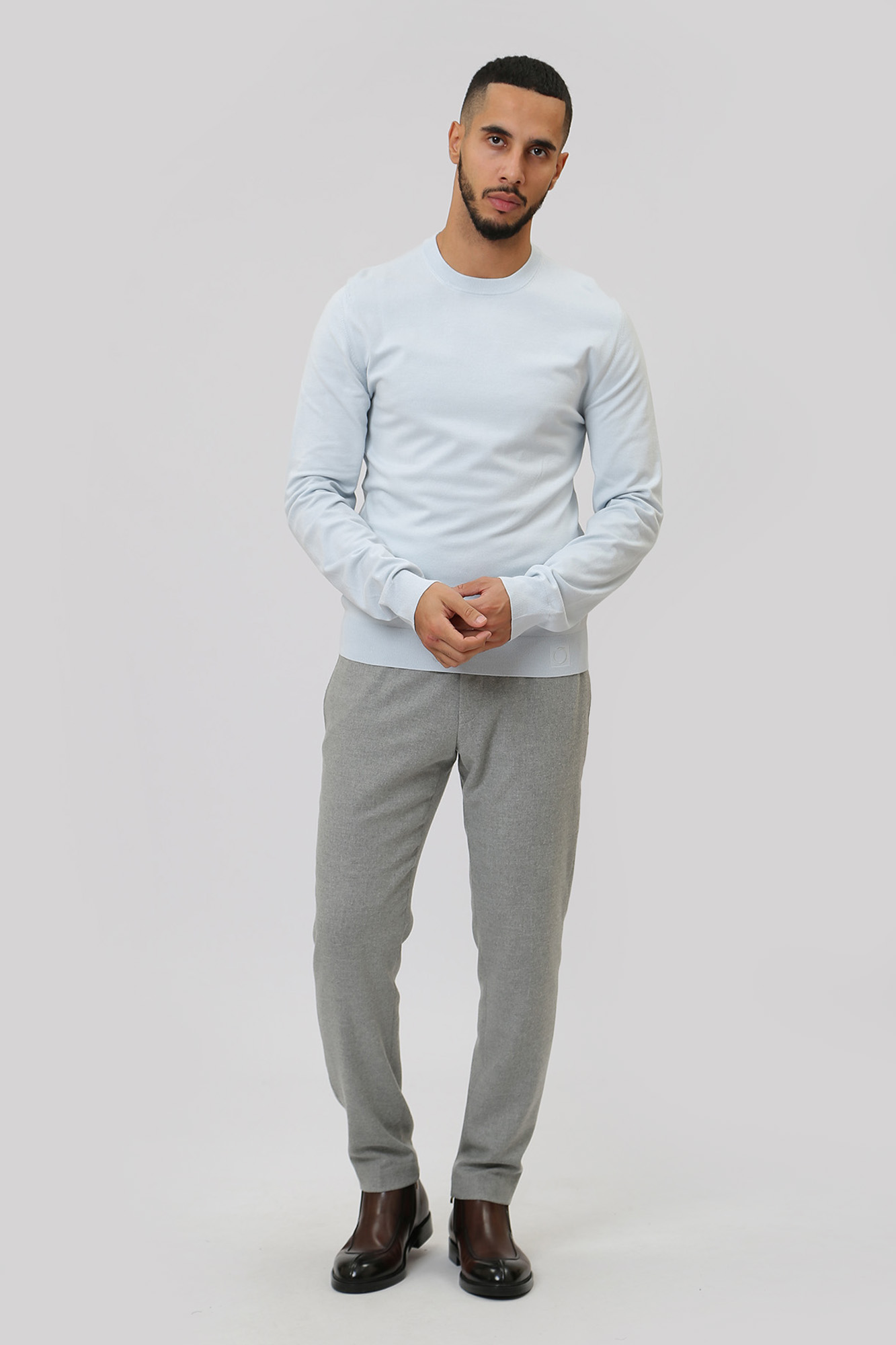 52M00746-0F000542 Джемпер Trussardi Голубой
