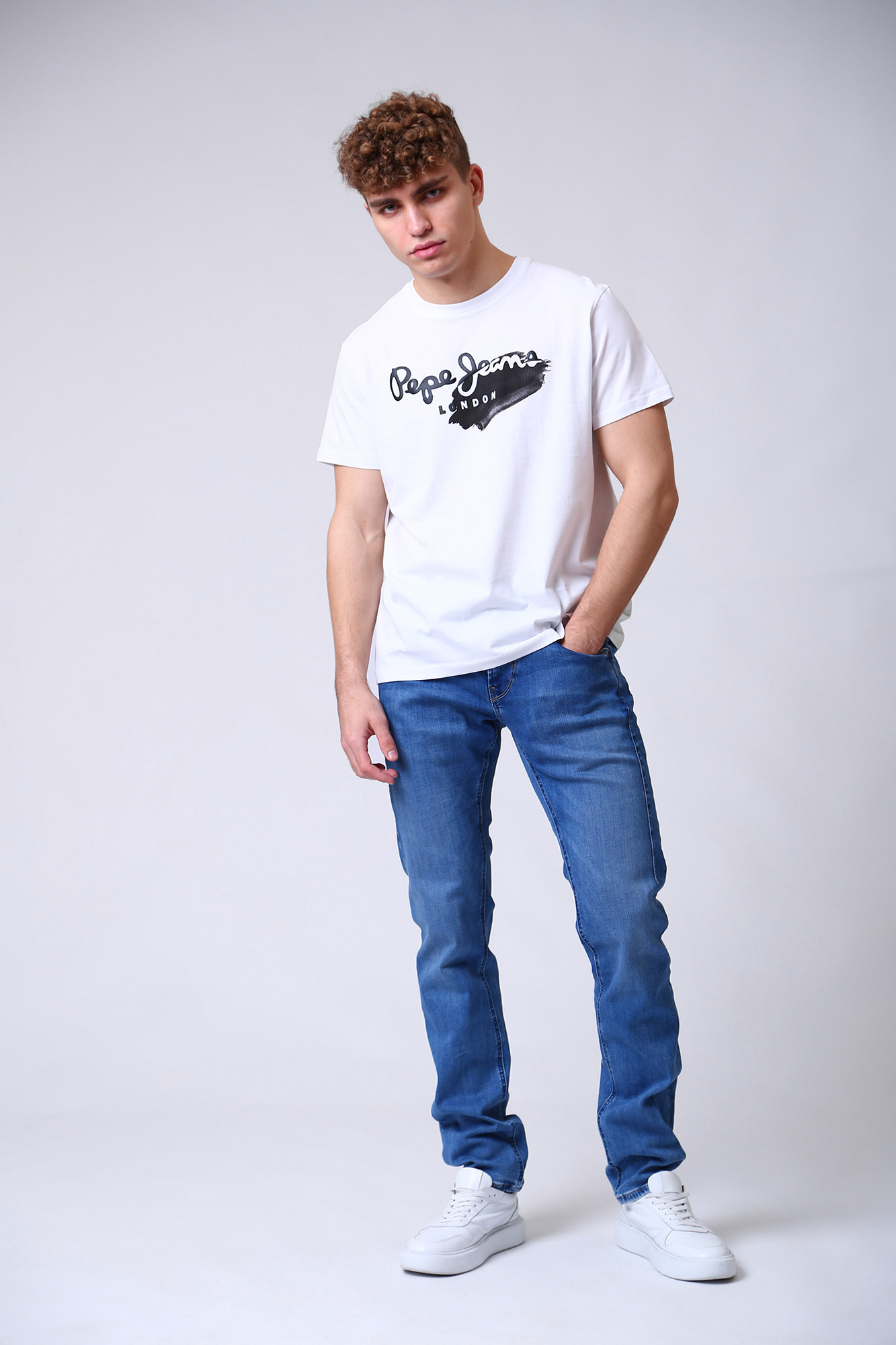 PM206320WR3 Джинсы Pepe Jeans Синий