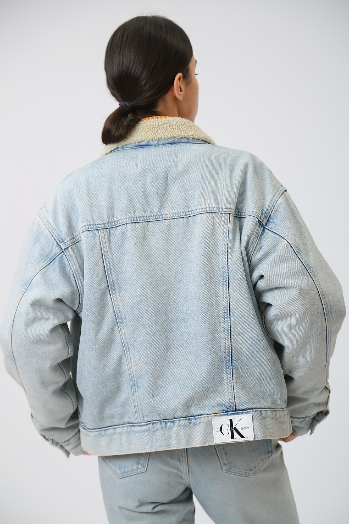 J20J221847 куртка джинсовая calvin klein jeans 