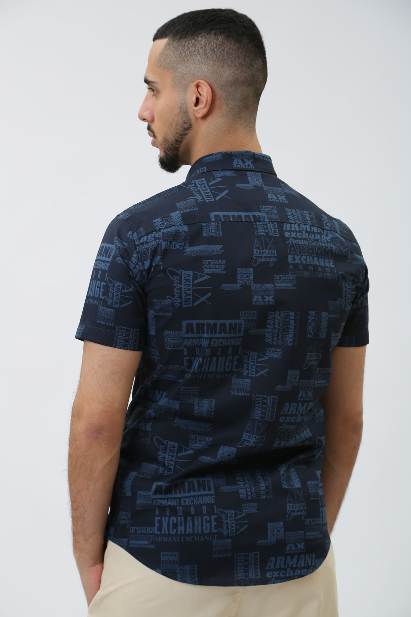 3DZC04_ZNEAZ Рубашка Armani Exchange Синий