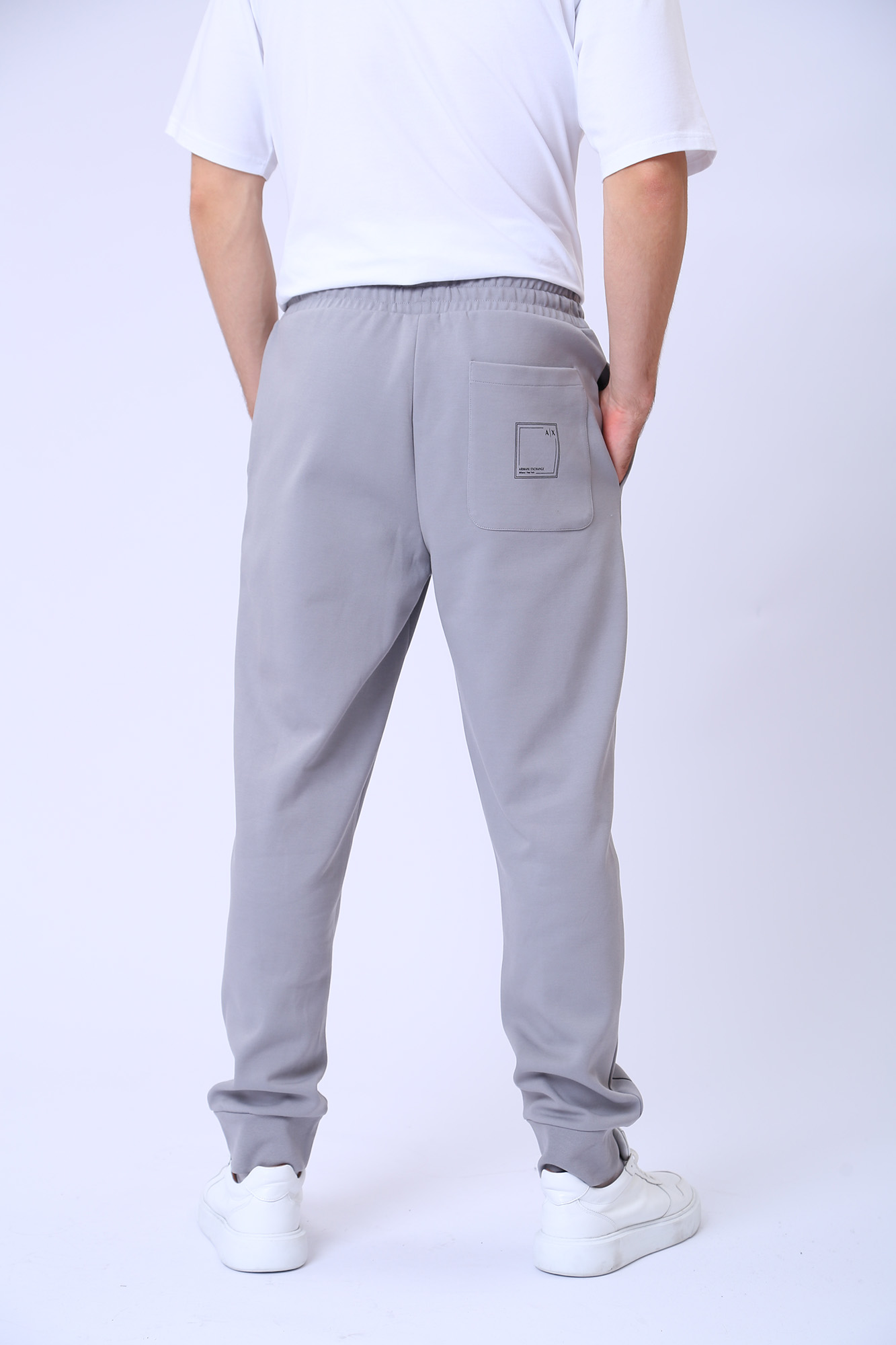 3RZPBB_ZJCAZ Брюки спортивные Armani Exchange Серый