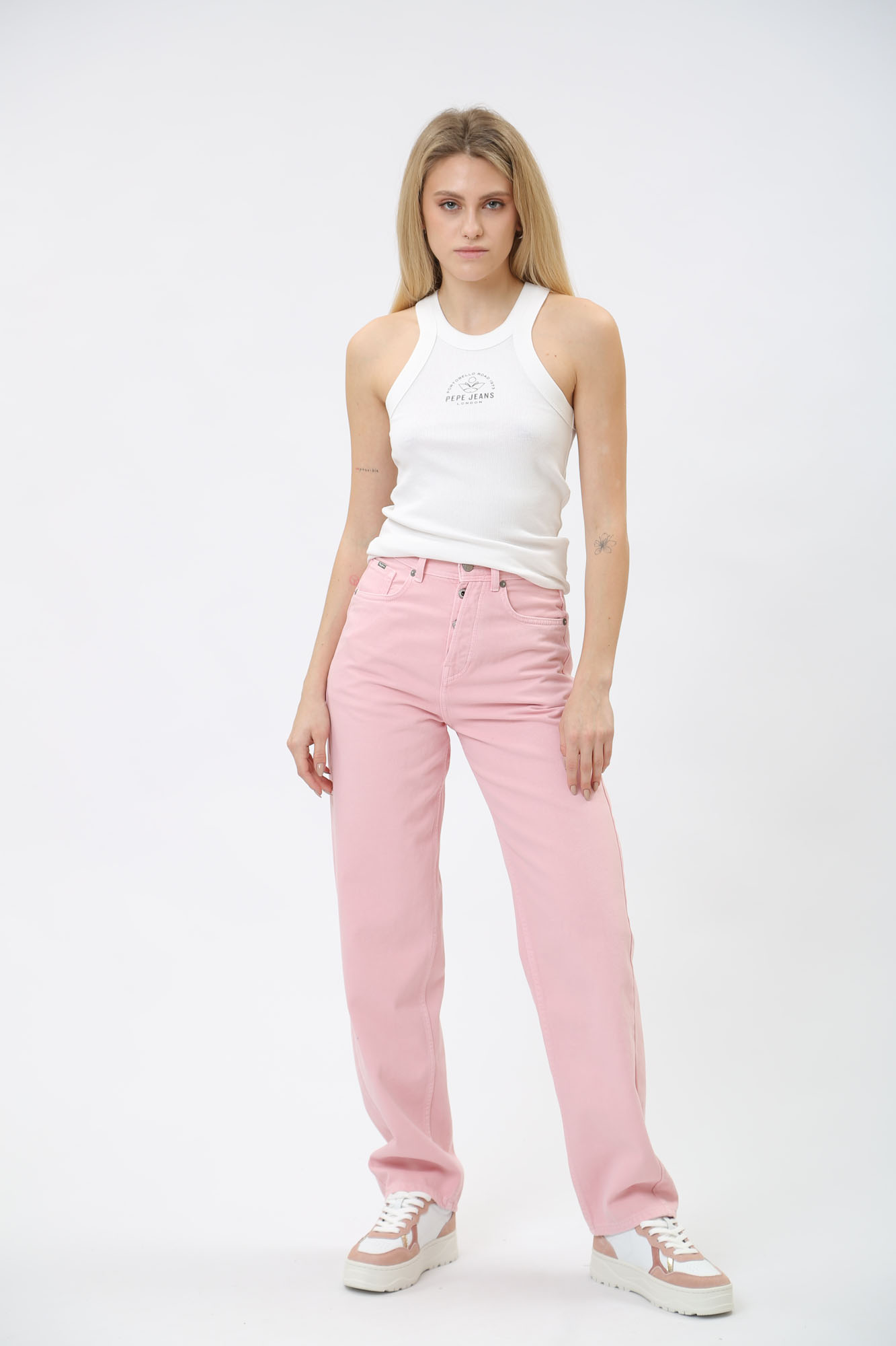 PL211748 джинсы barrel jeans uhw clr pepe jeans