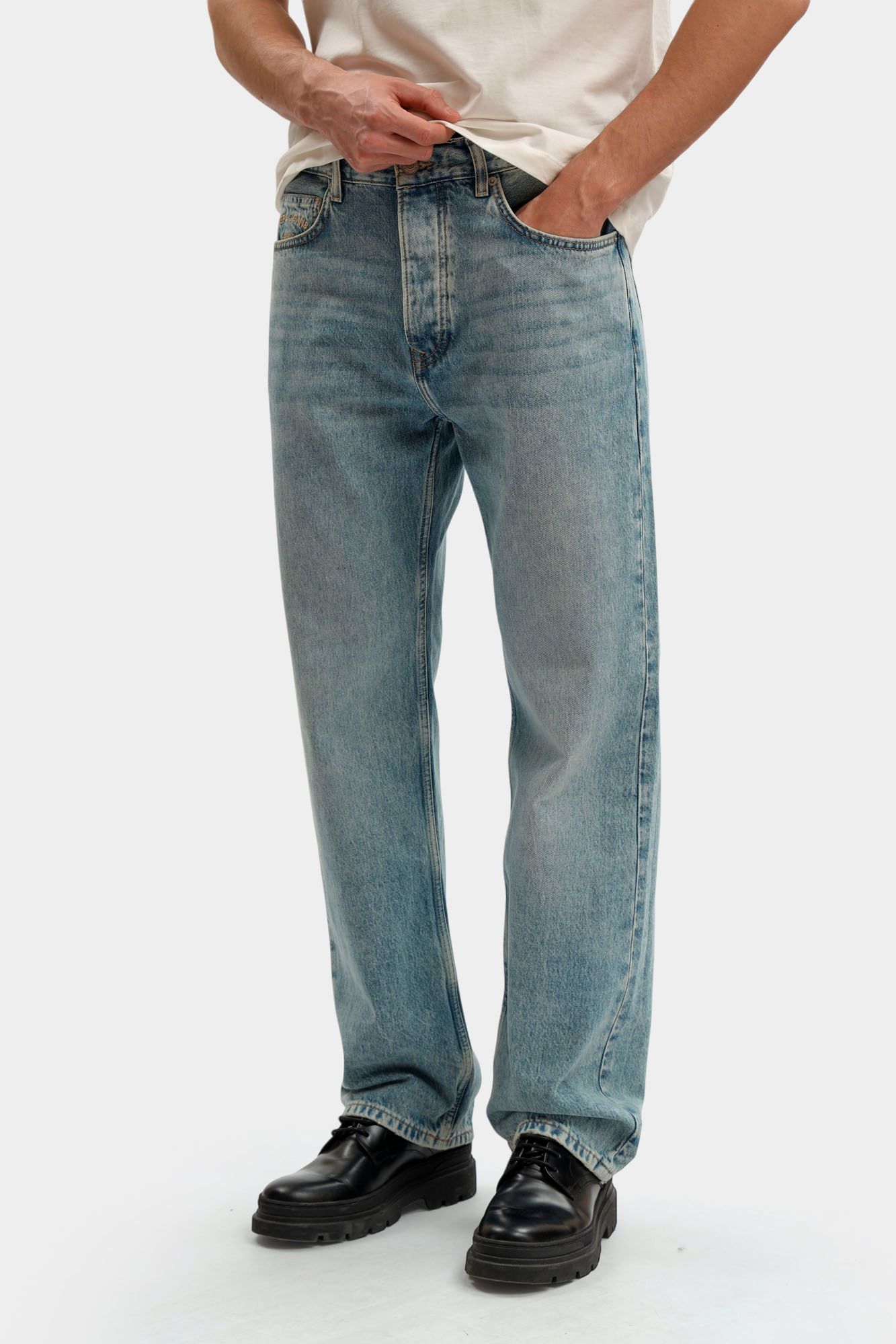 PM20839793V1 Брюки джинсовые Pepe Jeans Голубой