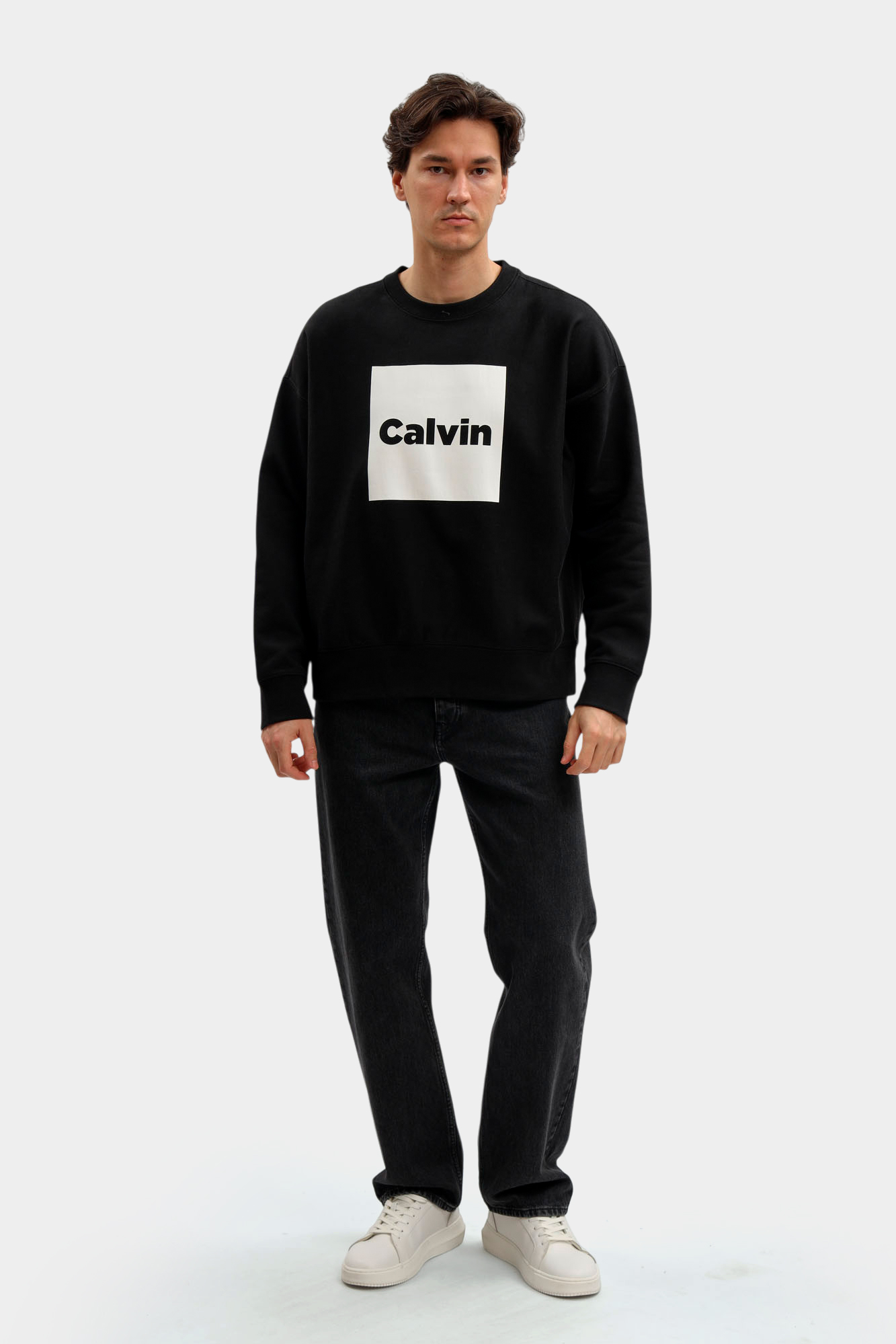 LV04RD216G Свитшот Calvin Klein Jeans Черный