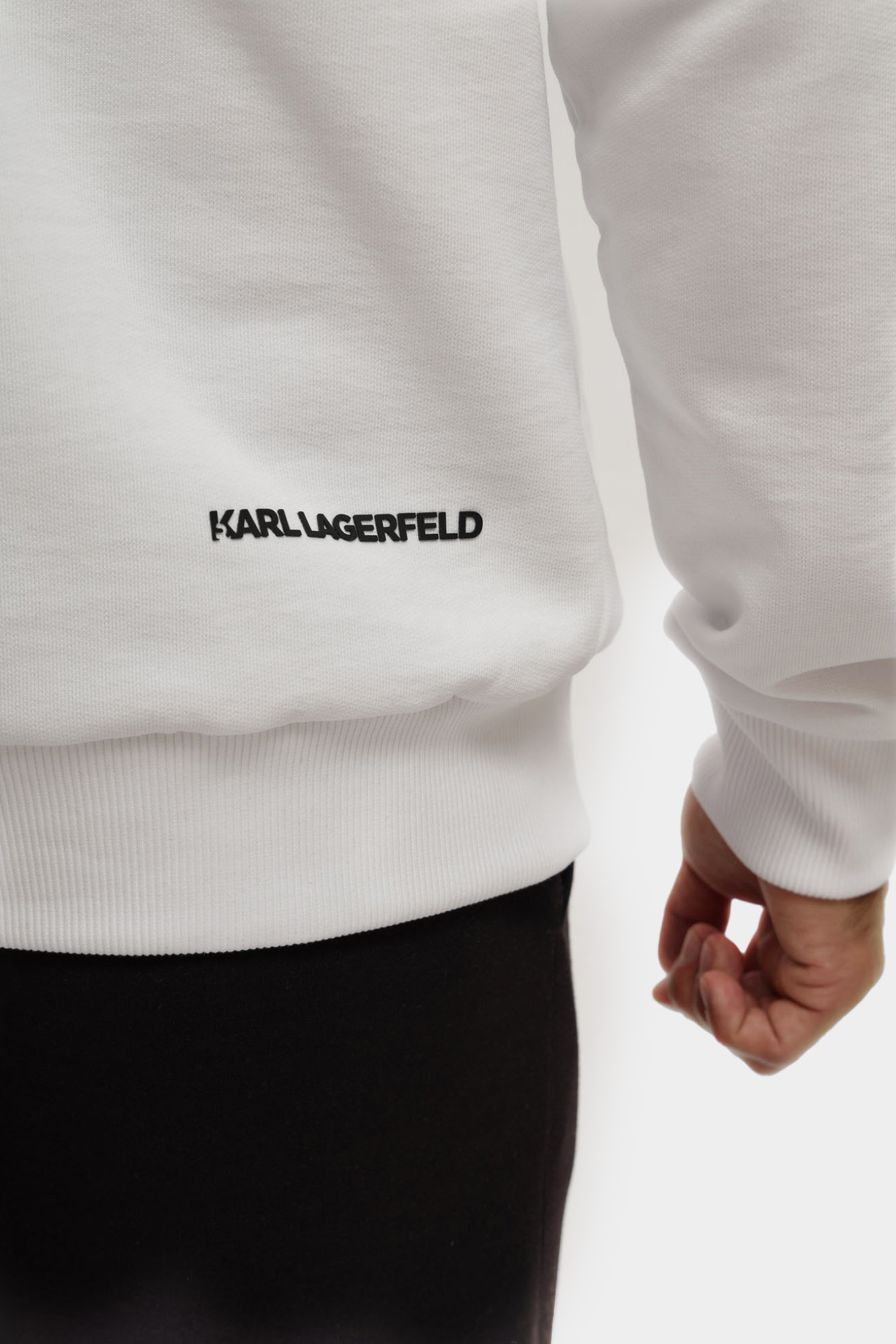 553904_705118 Худи Karl Lagerfeld Белый