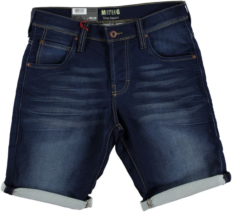 1007754-5000 Шорты джинсовые Mustang Синий