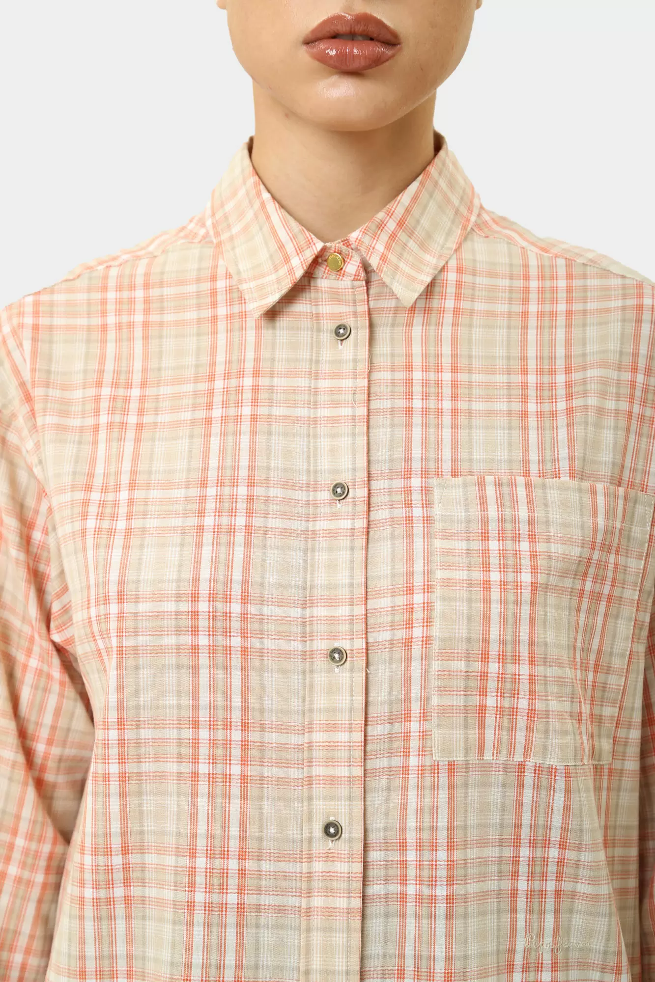 PL304946 рубашка с длинным рукавом pepe jeans 