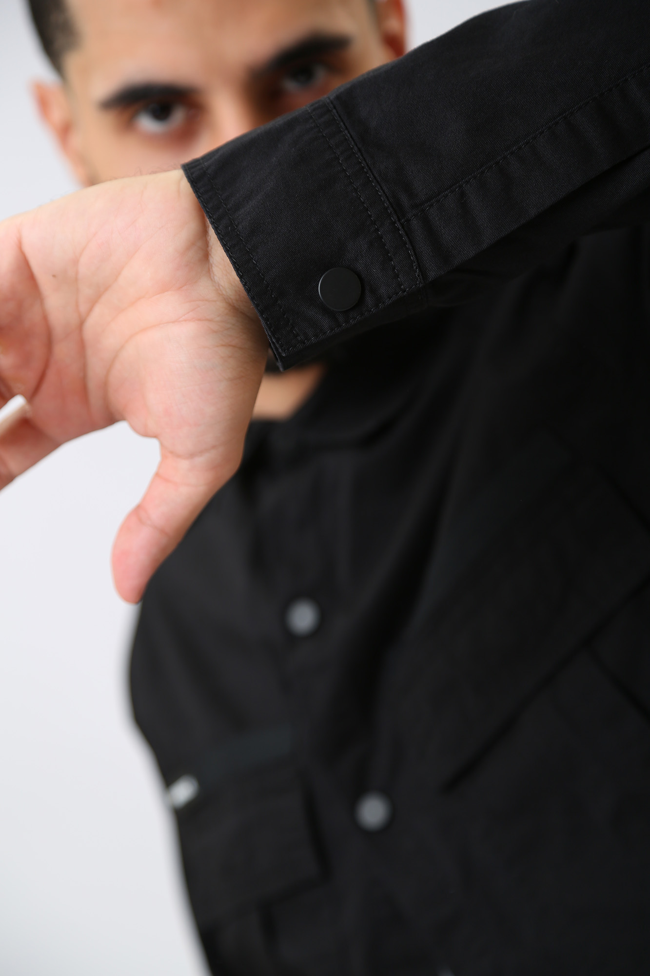 VM-231-46-017 Рубашка с длинным рукавом Van Mich Черный