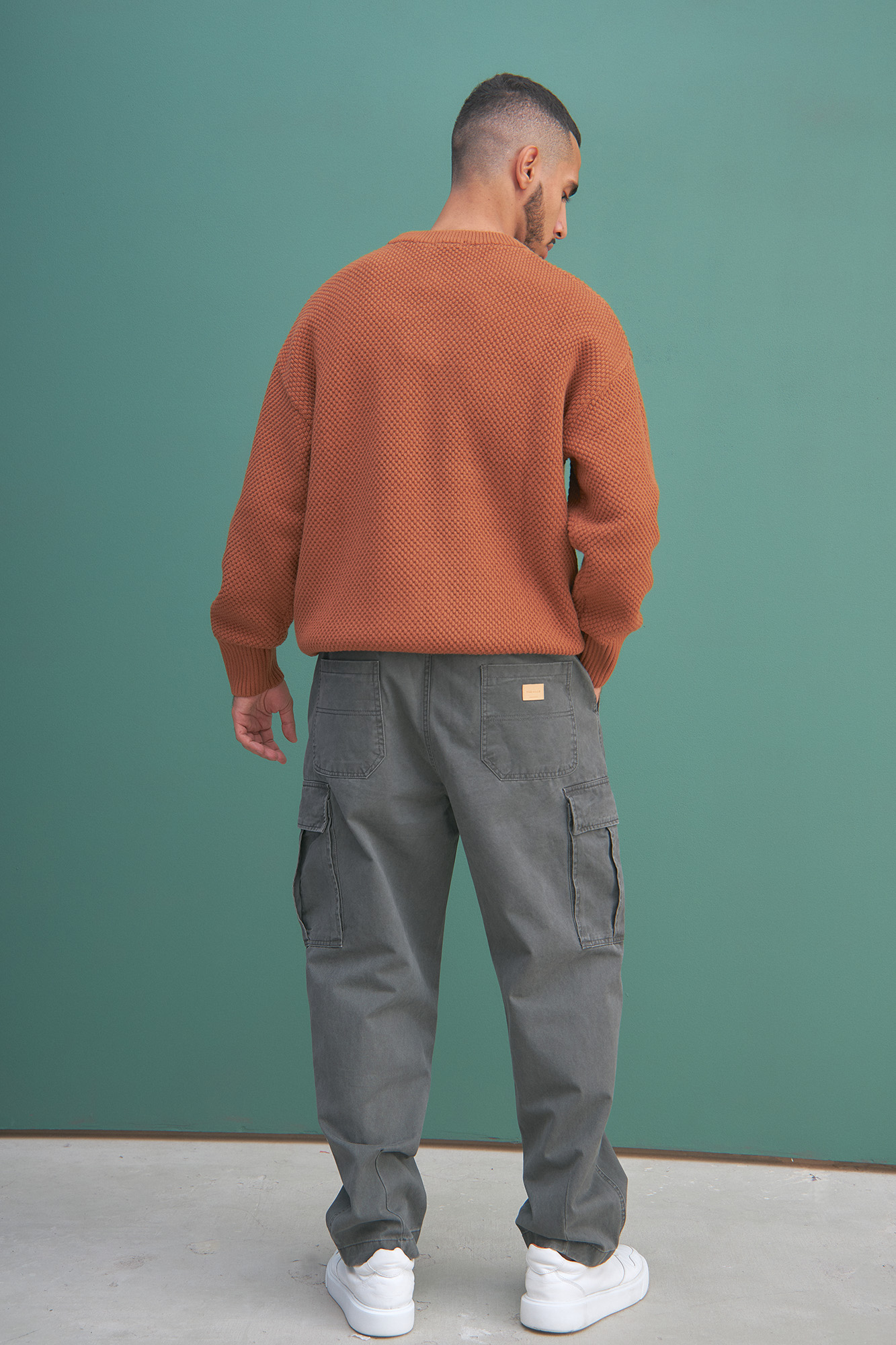 M-232-QW-7913 Брюки The Hills Серый