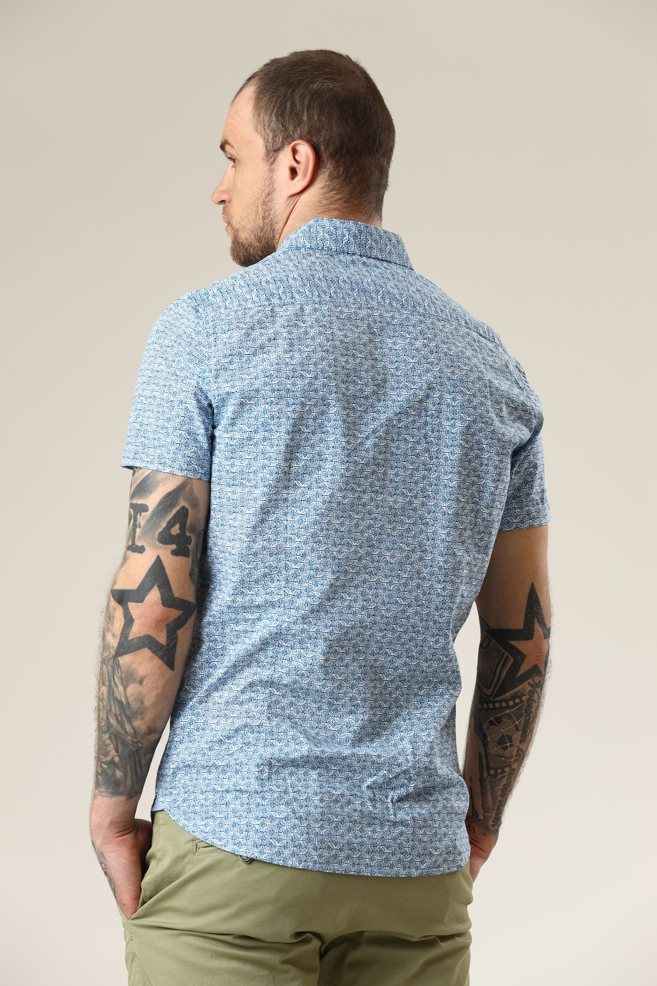 PM307076 Рубашка Pepe Jeans Голубой