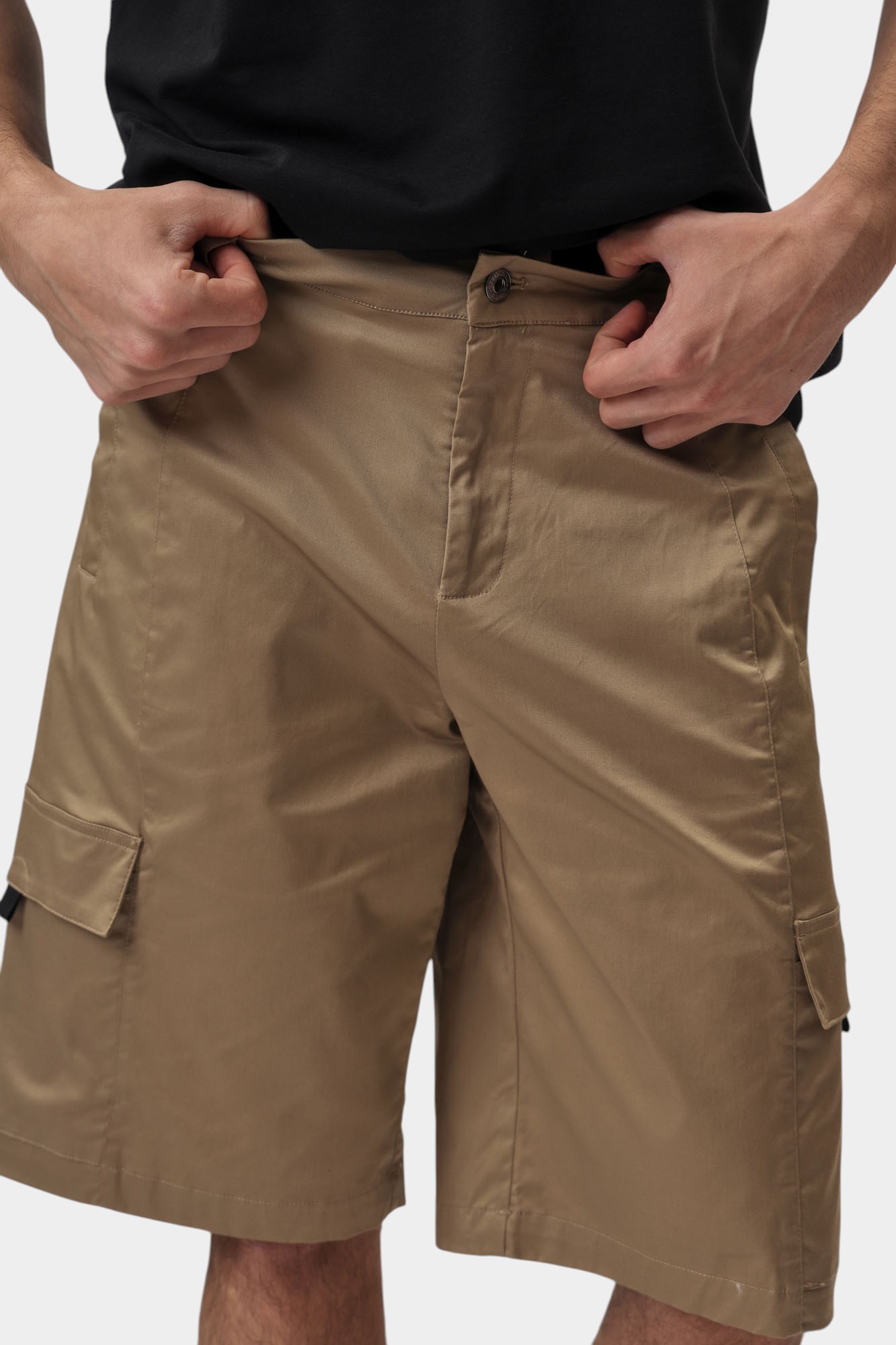 BMP0886 Шорты Bikkembergs Бежевый