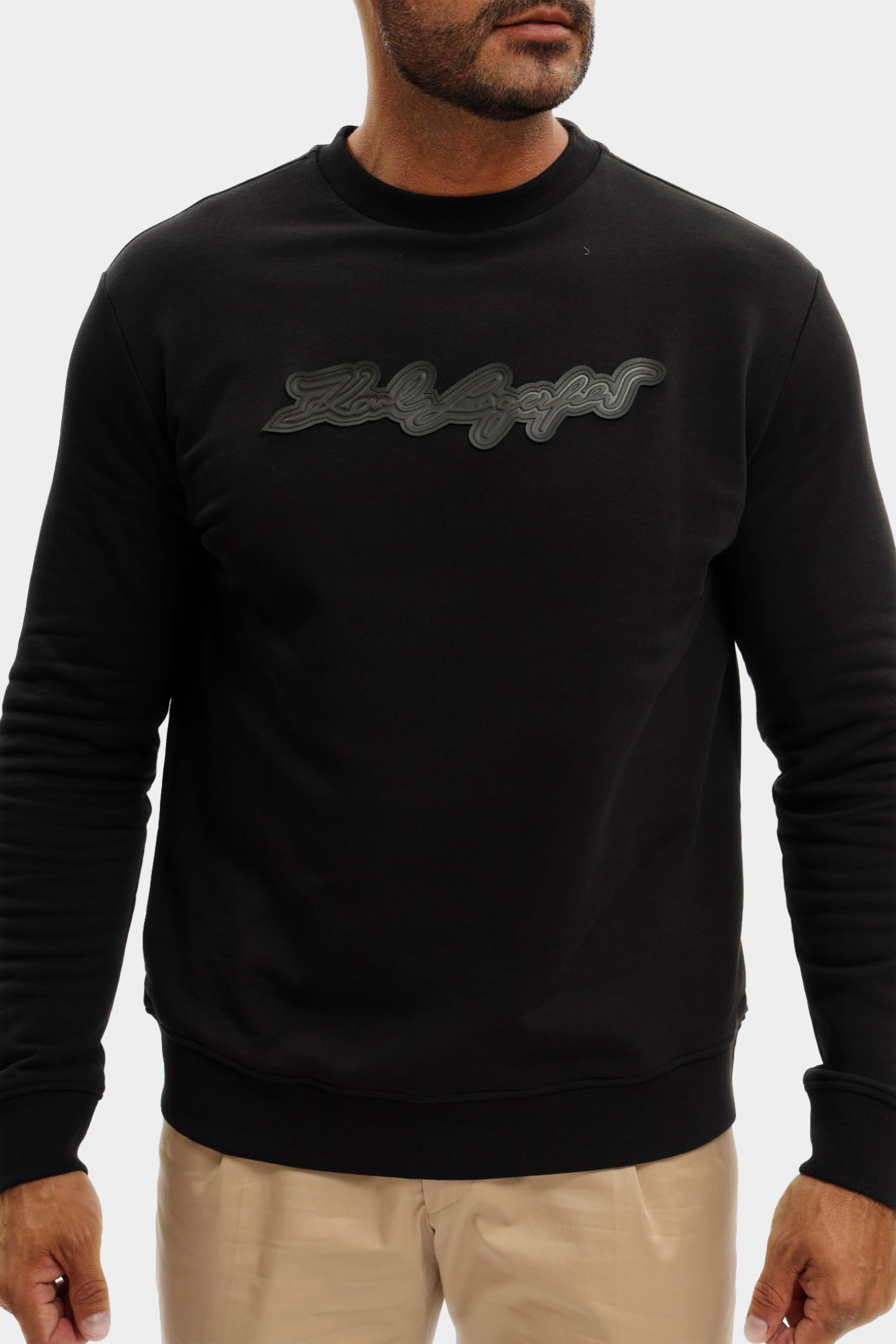 553950_705070 Свитшот Karl Lagerfeld Черный