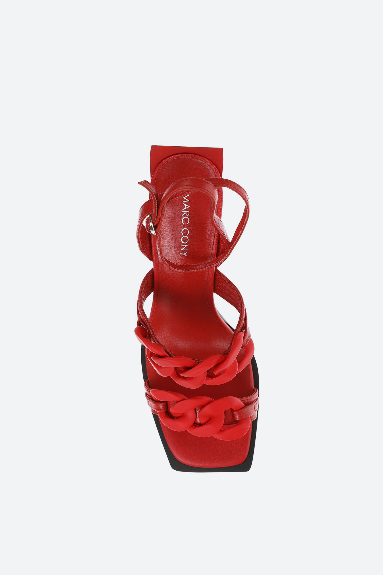 2121-257 Босоножки на каблуке Marc Cony Красный