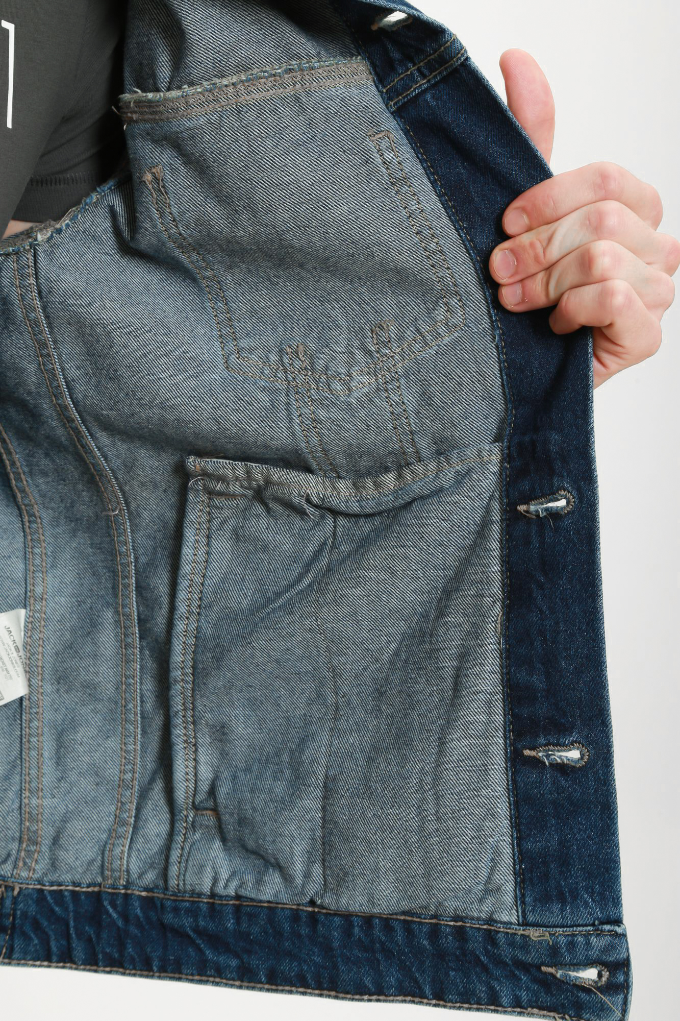 12183593 Куртка джинсовая Jack & Jones Синий