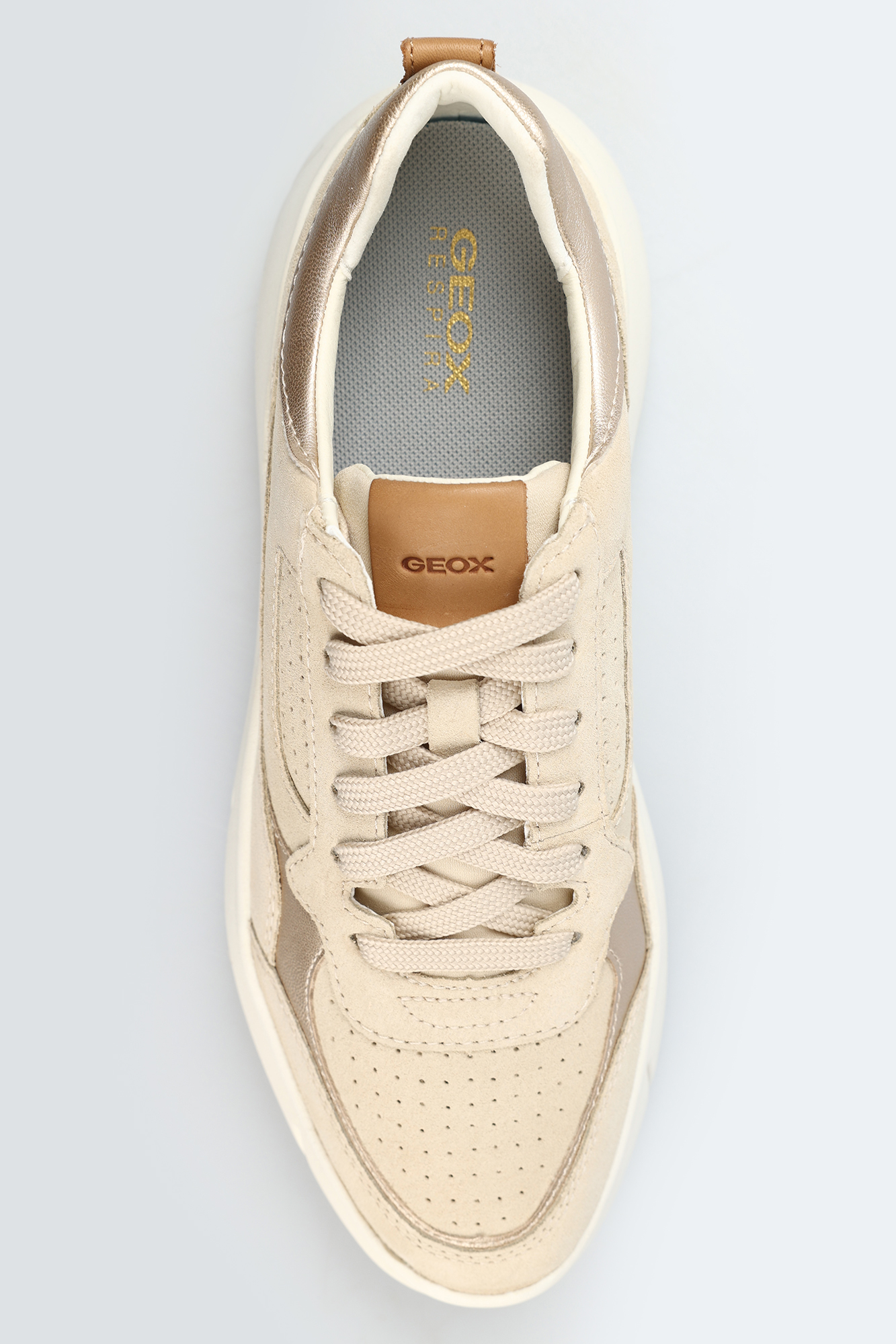 D45NHB022NFC Кроссовки Geox Бежевый