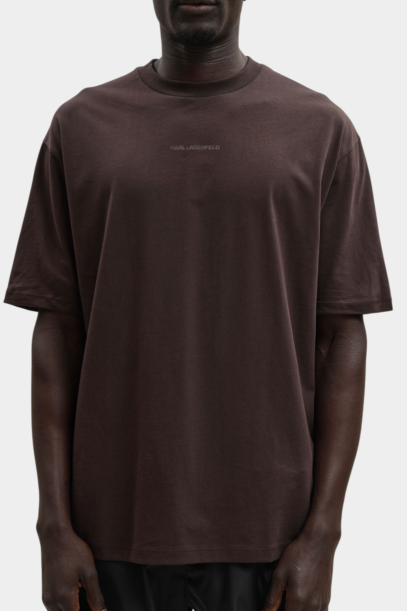 561225_755133 Футболка Karl Lagerfeld Коричневый