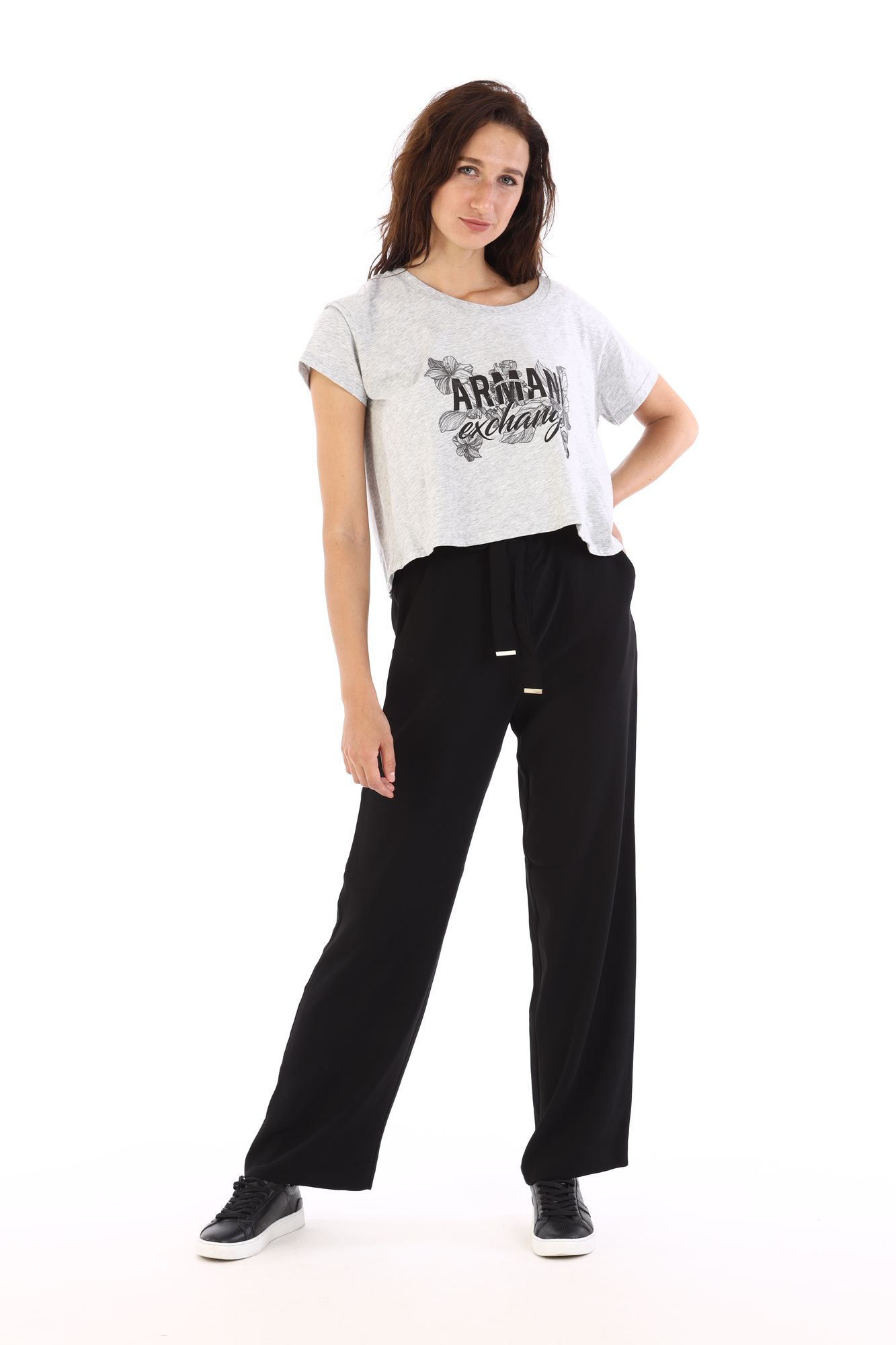 3ZYTBB_YJA8Z кроп-топ armani exchange 