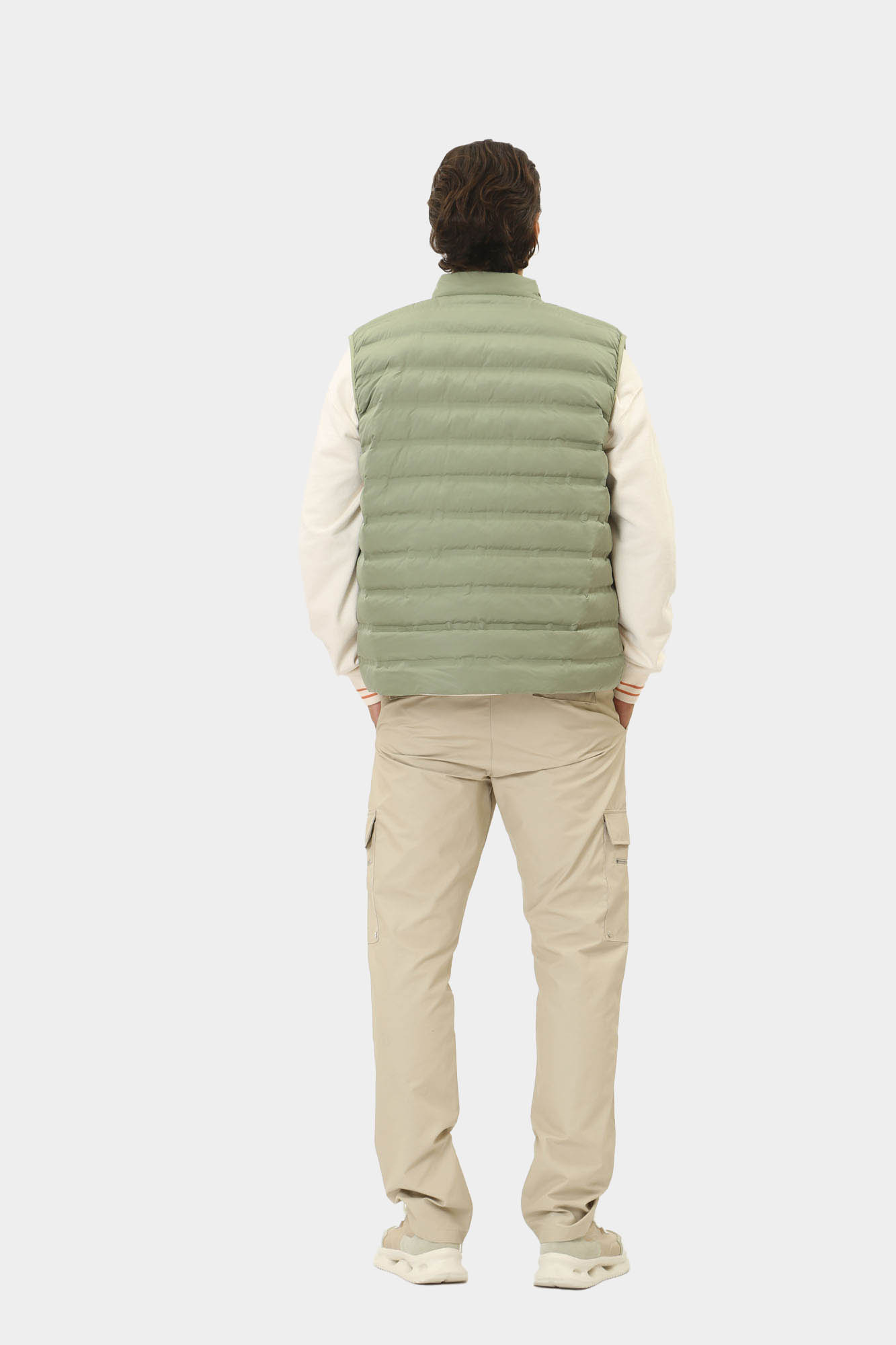 1015601 Жилет утепленный Mustang Зеленый