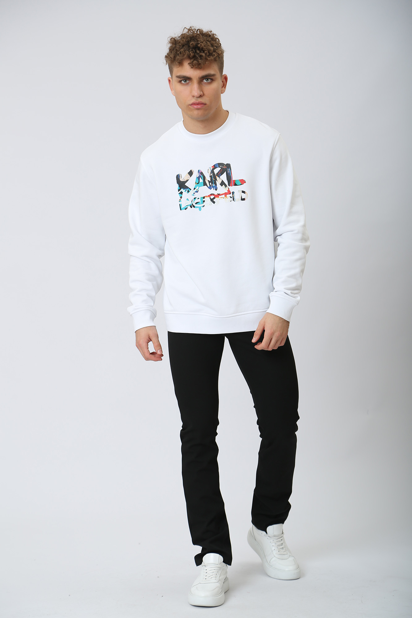 531900_705400 Свитшот Karl Lagerfeld Белый