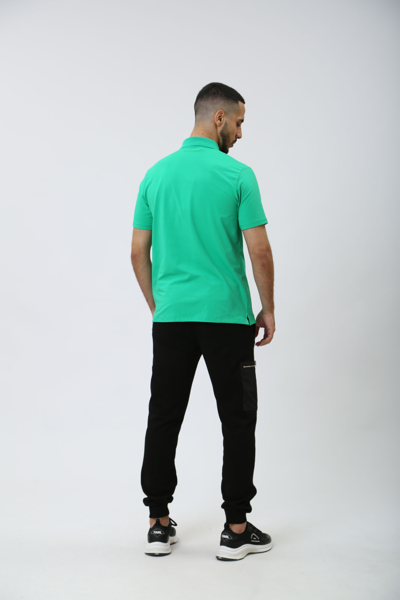 542221_745017 Поло Karl Lagerfeld Зеленый