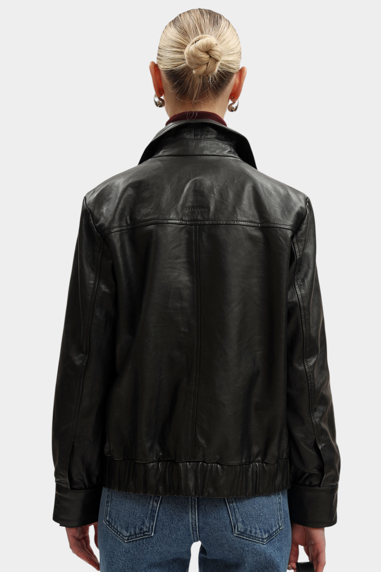 R357A000711N-WL902L03-04DP куртка кожаная trussardi 