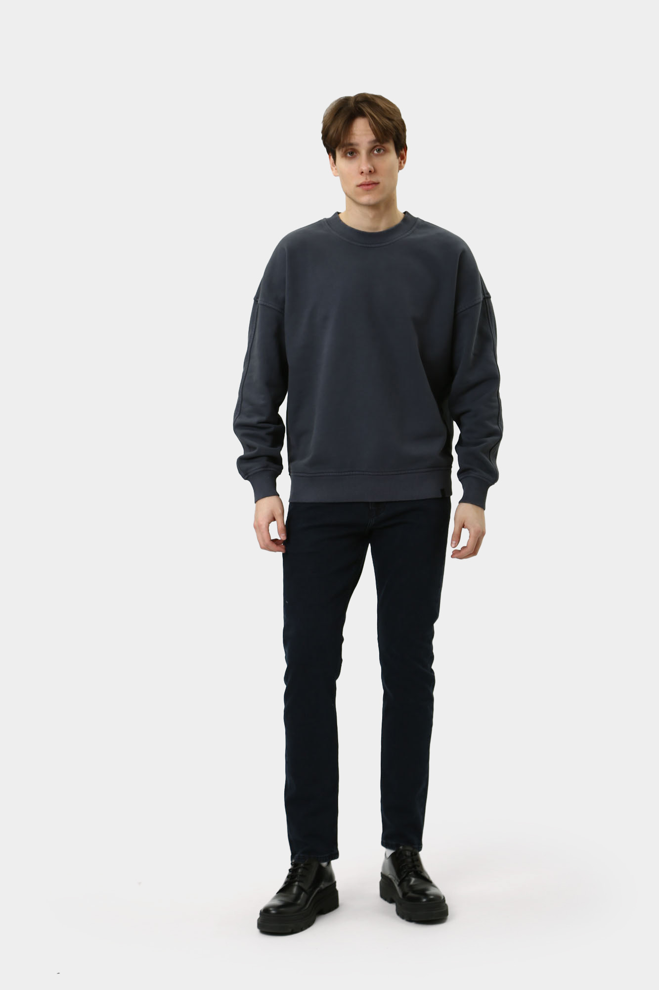 J30J325975 Брюки джинсовые Calvin Klein Jeans Синий