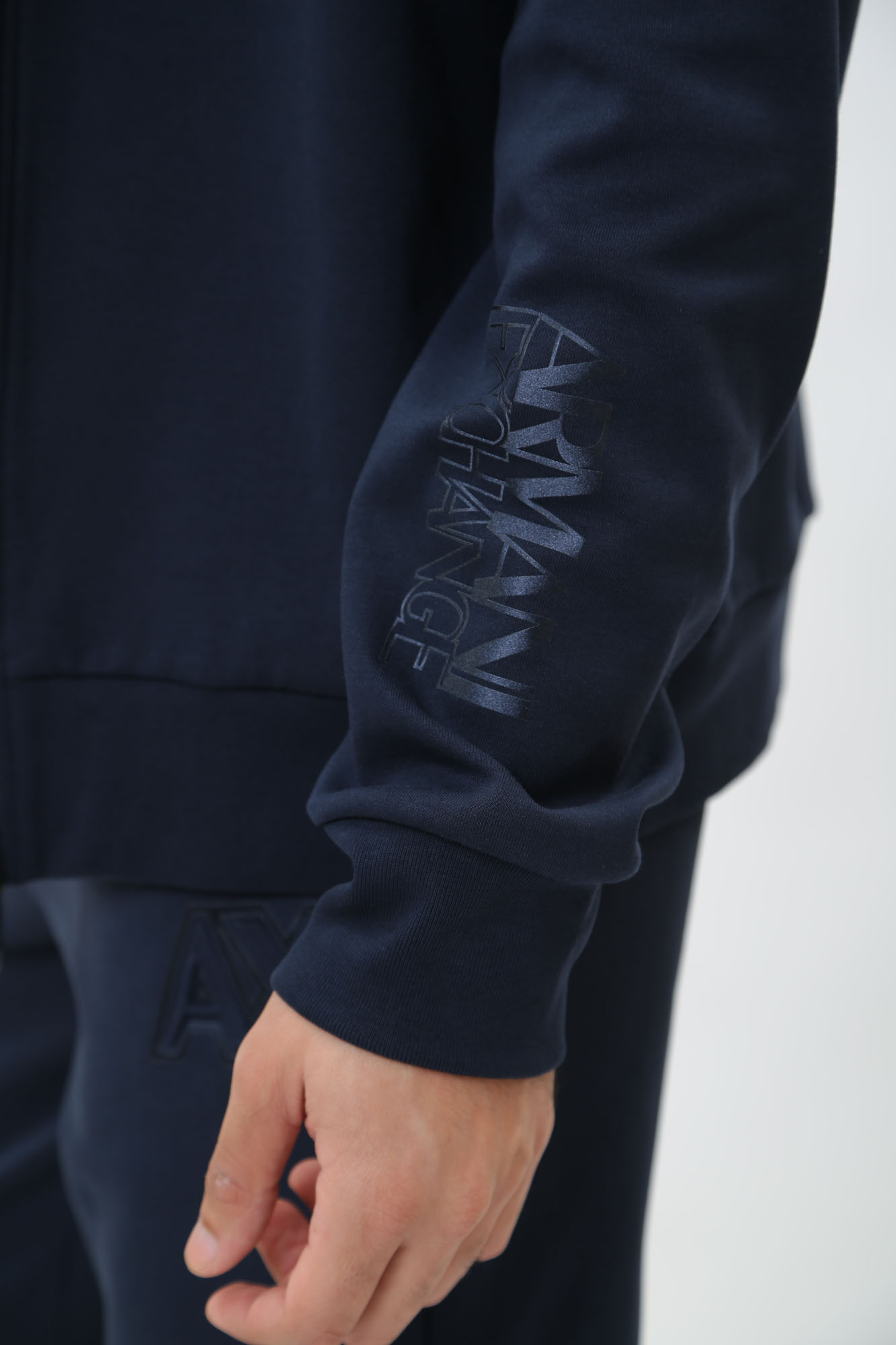 3DZMAE_ZJMAZ Толстовка с капюшоном Armani Exchange Синий