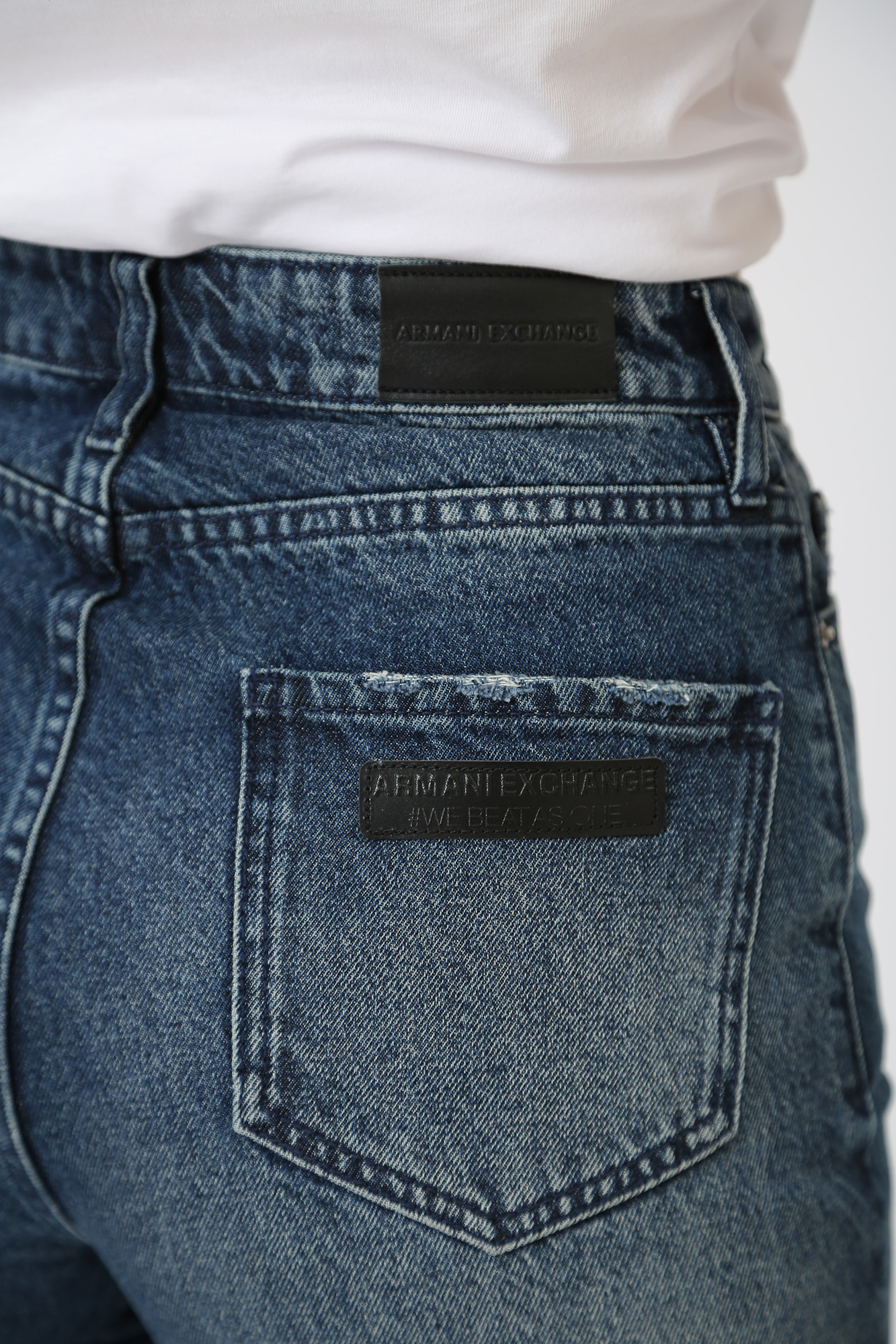 6RYJ81_Y11EZ брюки джинсовые armani exchange 