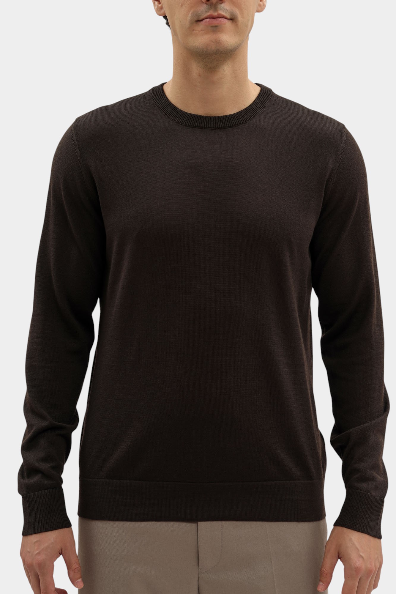 30043686_10018697 Джемпер Strellson Коричневый