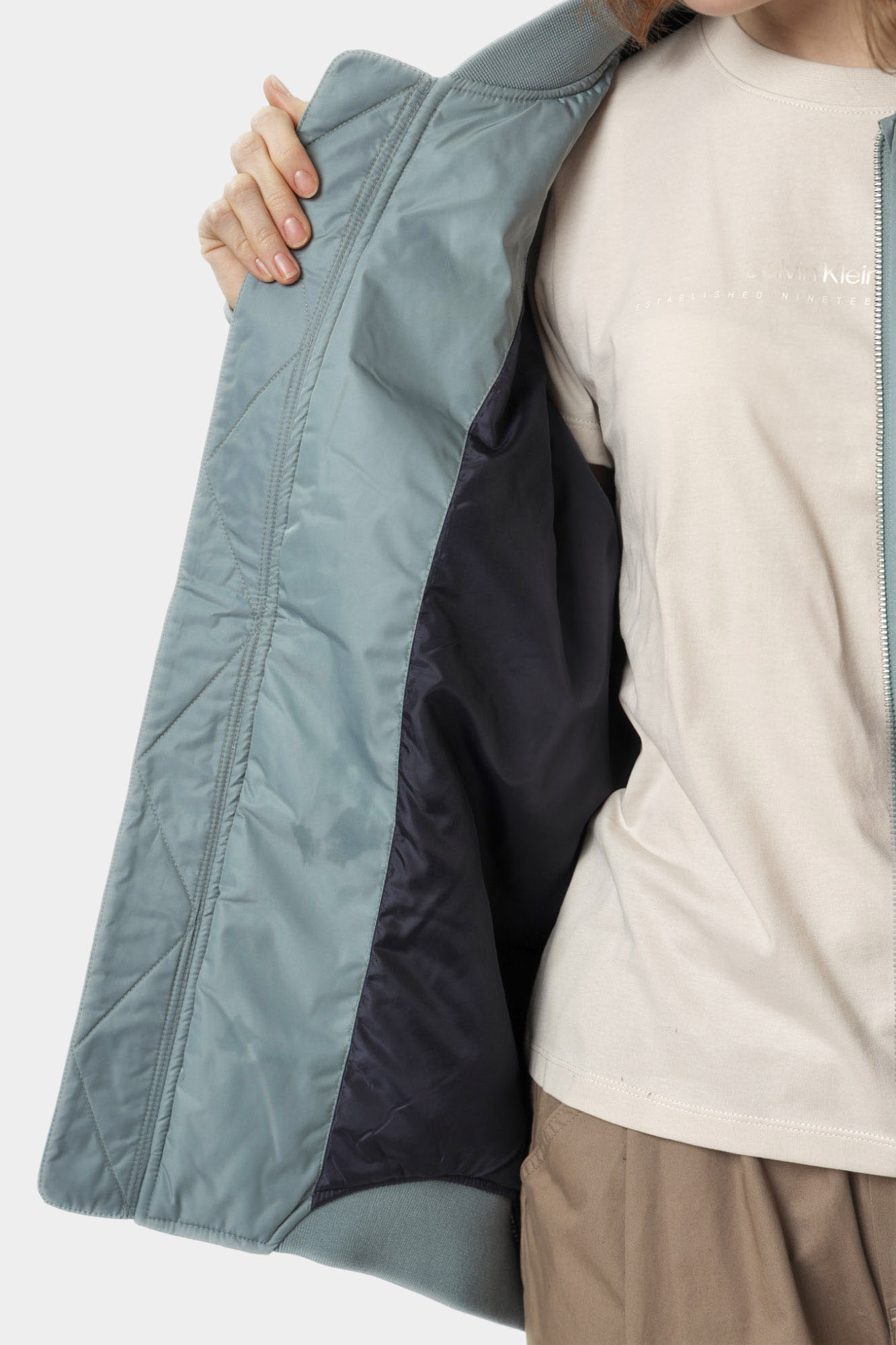 J20J224702 бомбер calvin klein jeans 